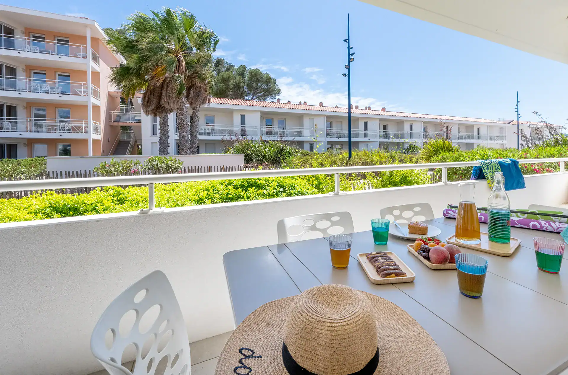 Example of a view of the Goélia Le Cap d'Azur holiday residence in Saint-Mandrier