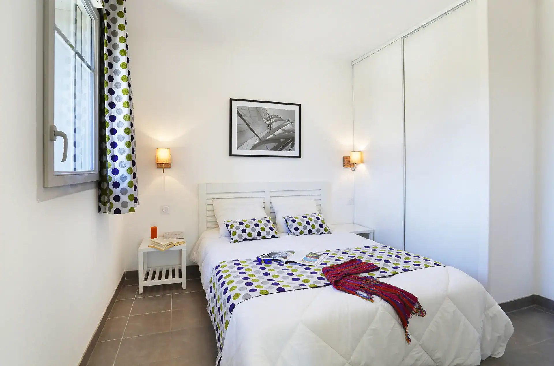 Exemple de chambre de la  résidence de vacances Goélia Le Domaine des Dunes à Mimizan