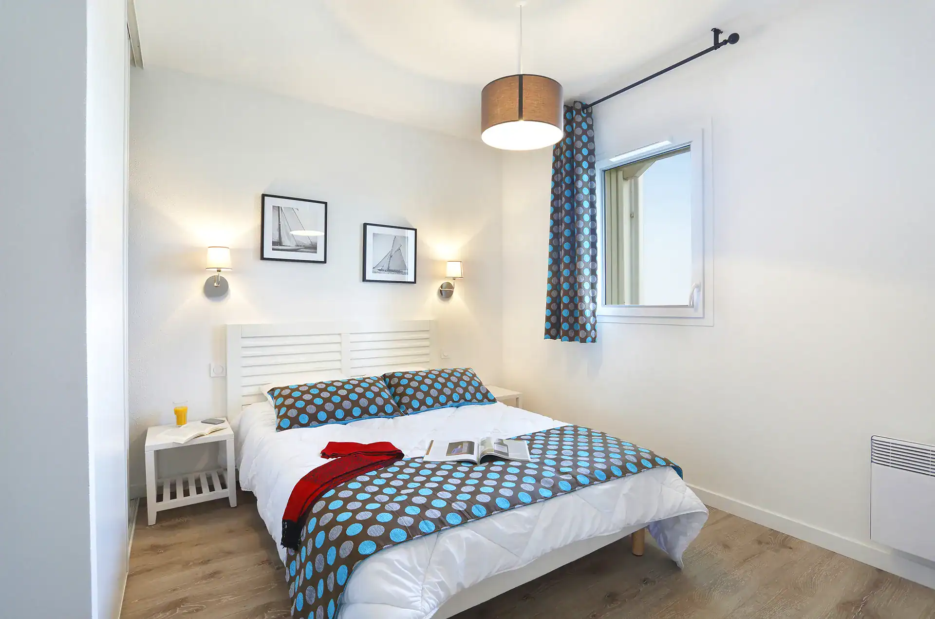 Example of a room at the Goélia Les Balcons Pêcheurs holiday residence in Mimizan