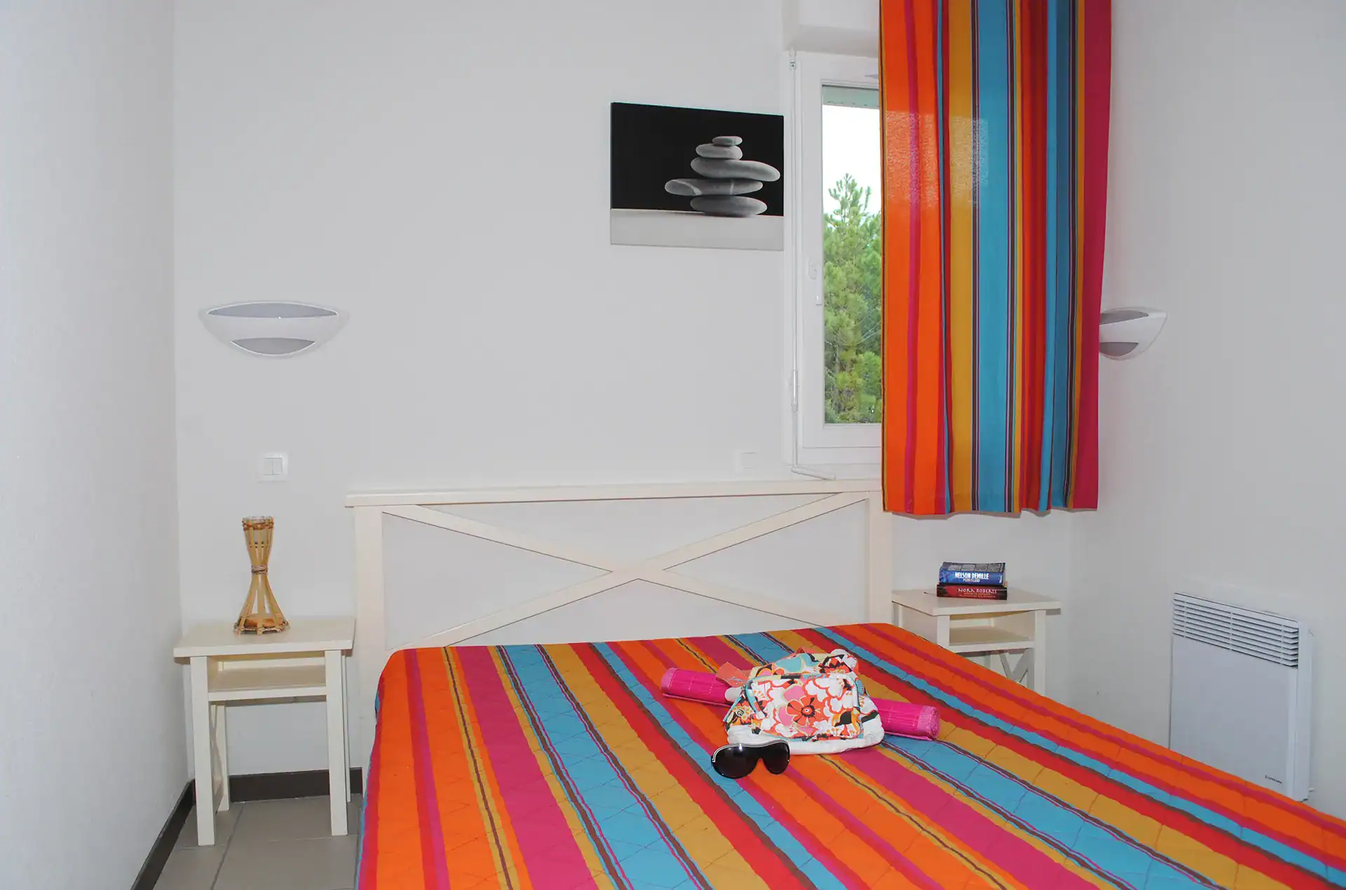 Exemple d'une chambre d'un logement de la résidence de vacances Goélia Les Terrasses de l'Océan à Moliets