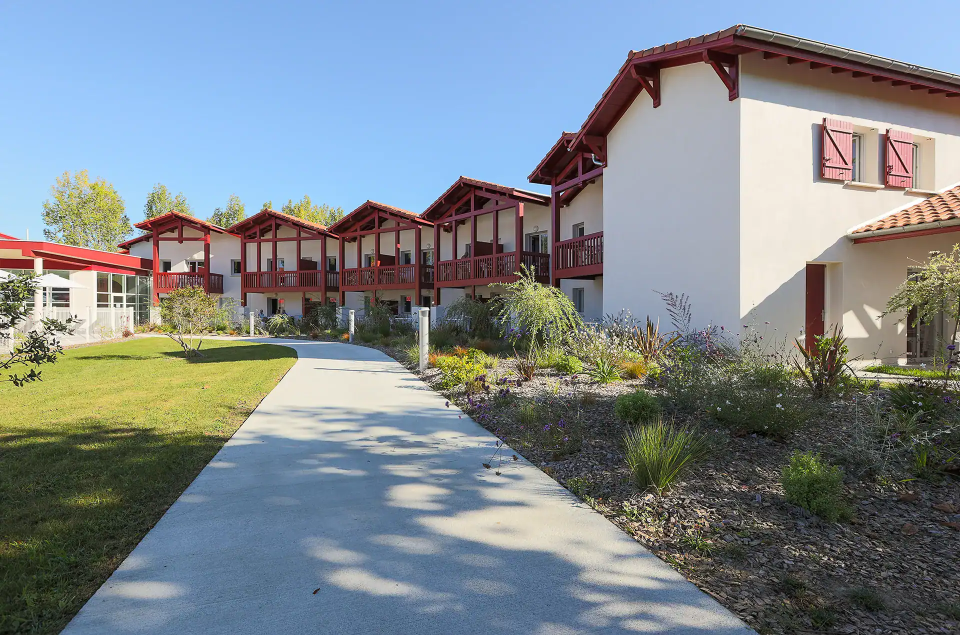 The Goélia Le Domaine d'Uhaina holiday residence in Urrugne in the Basque Country