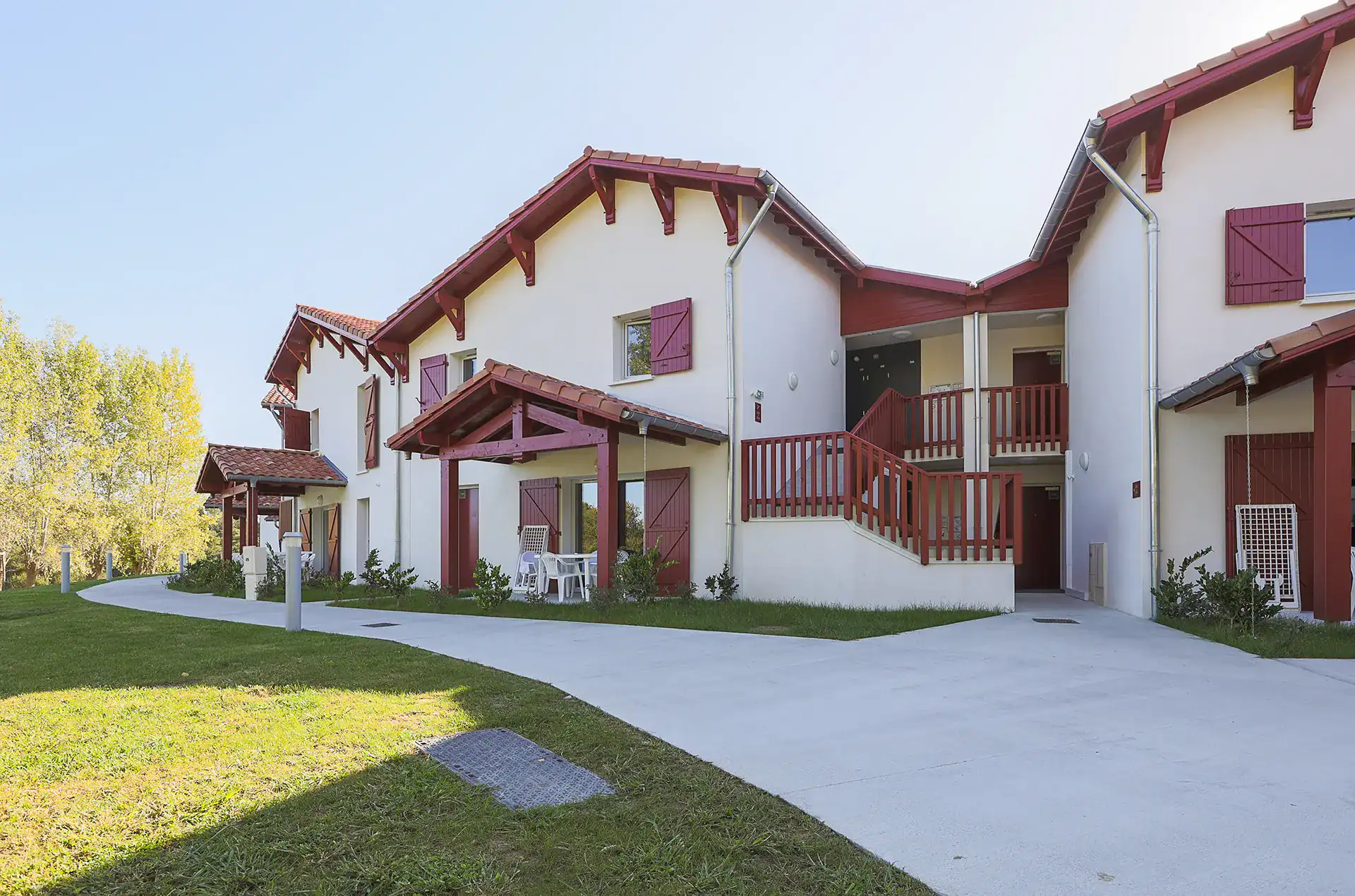 The Goélia Le Domaine d'Uhaina holiday residence in Urrugne in the Basque Country