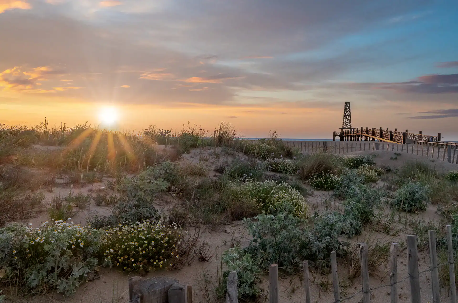 Paysage à proximité de la résidence de vacances Goélia Les Carrats à Port-Leucate