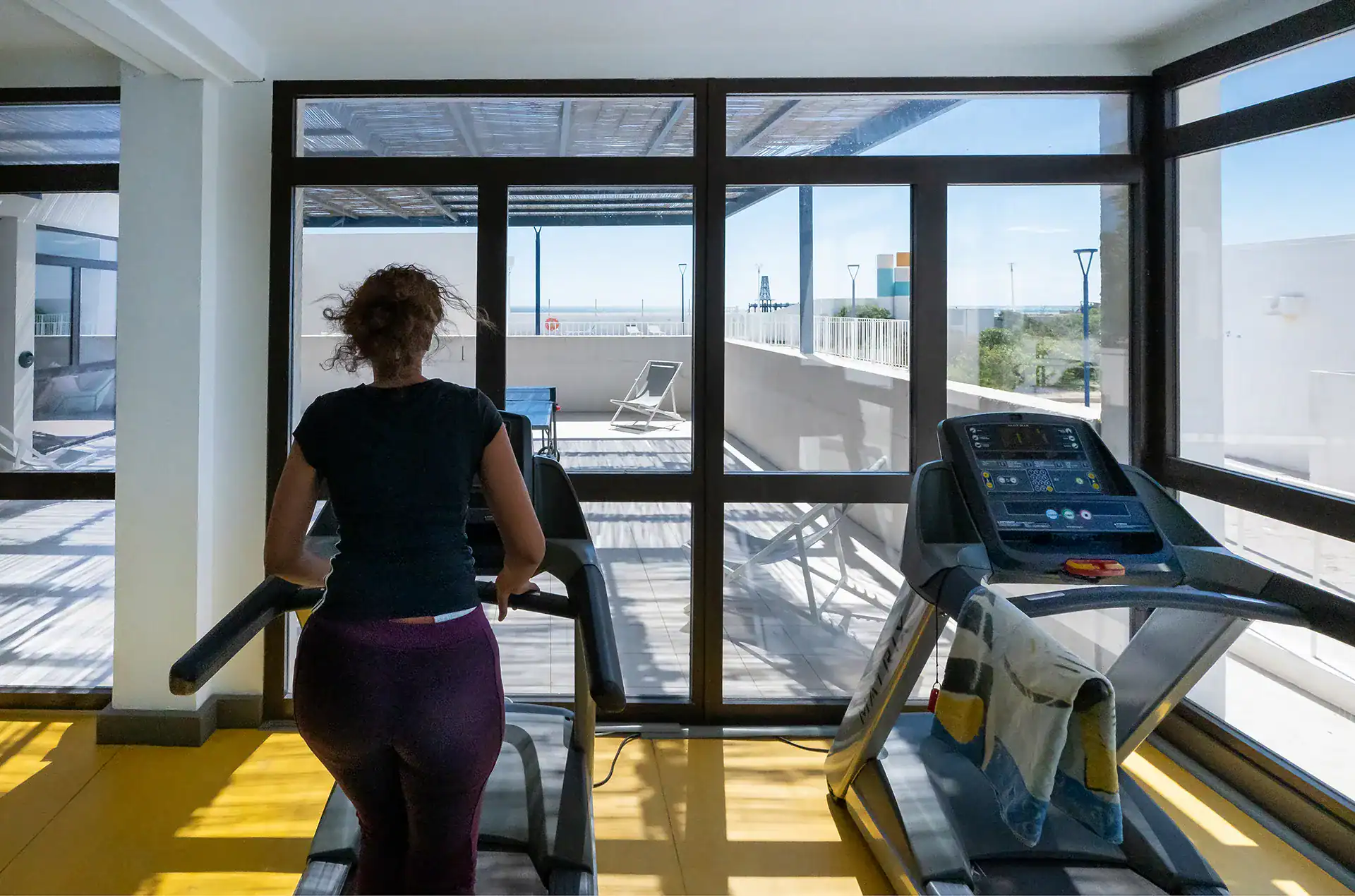 Salle fitness de la résidence de vacances Goélia Les Carrats à Port-Leucate