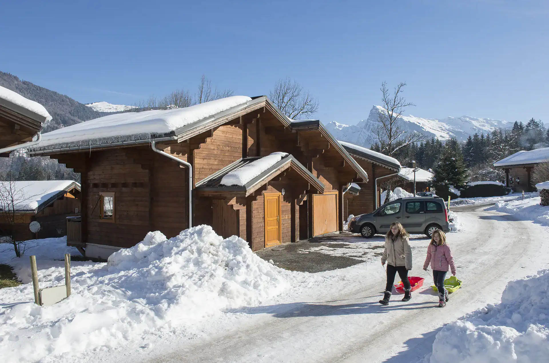 Goélia Les Chalets du Bois de Champelle holiday residence in Morillon