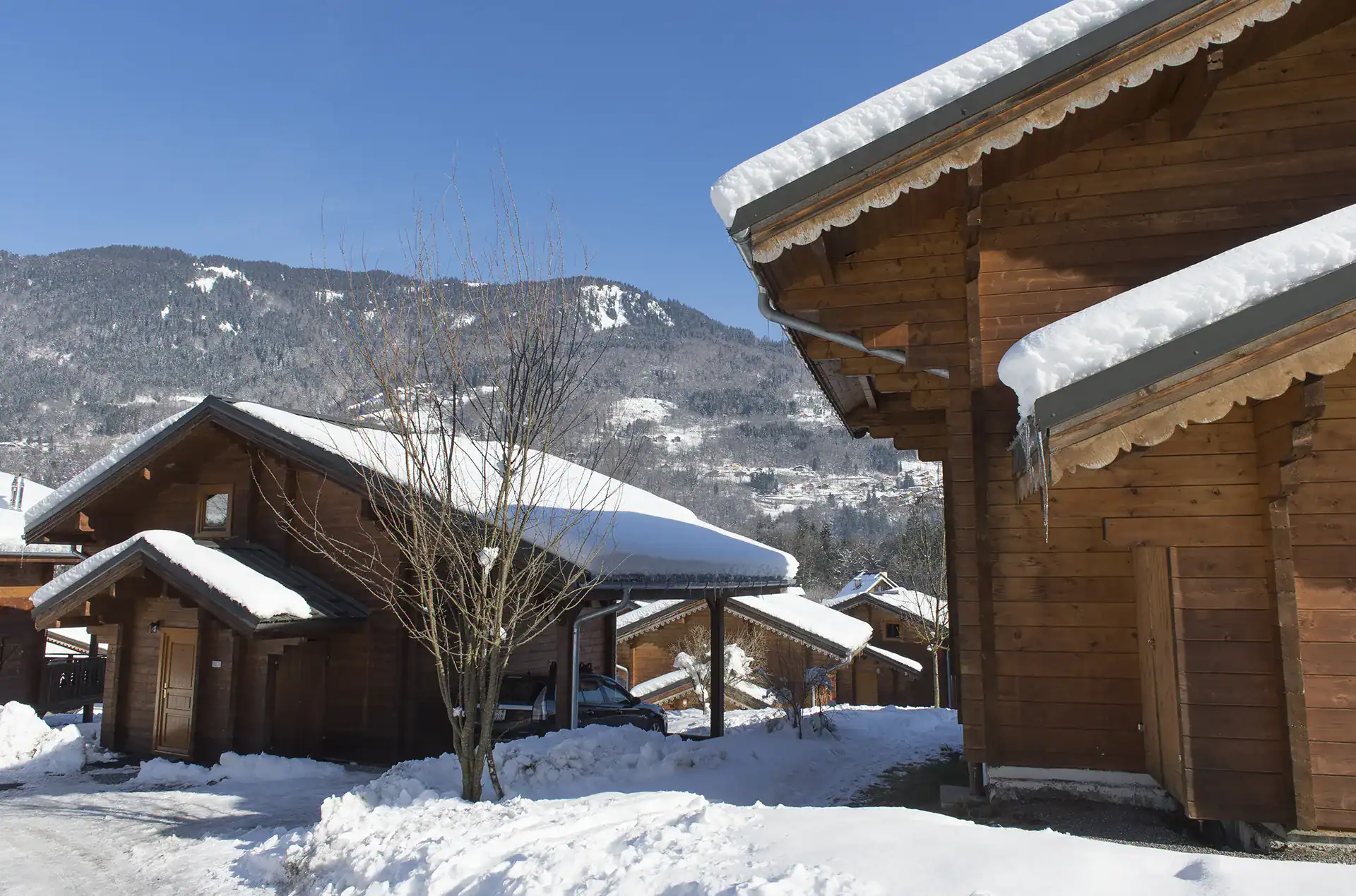 Goélia Les Chalets du Bois de Champelle holiday residence in Morillon