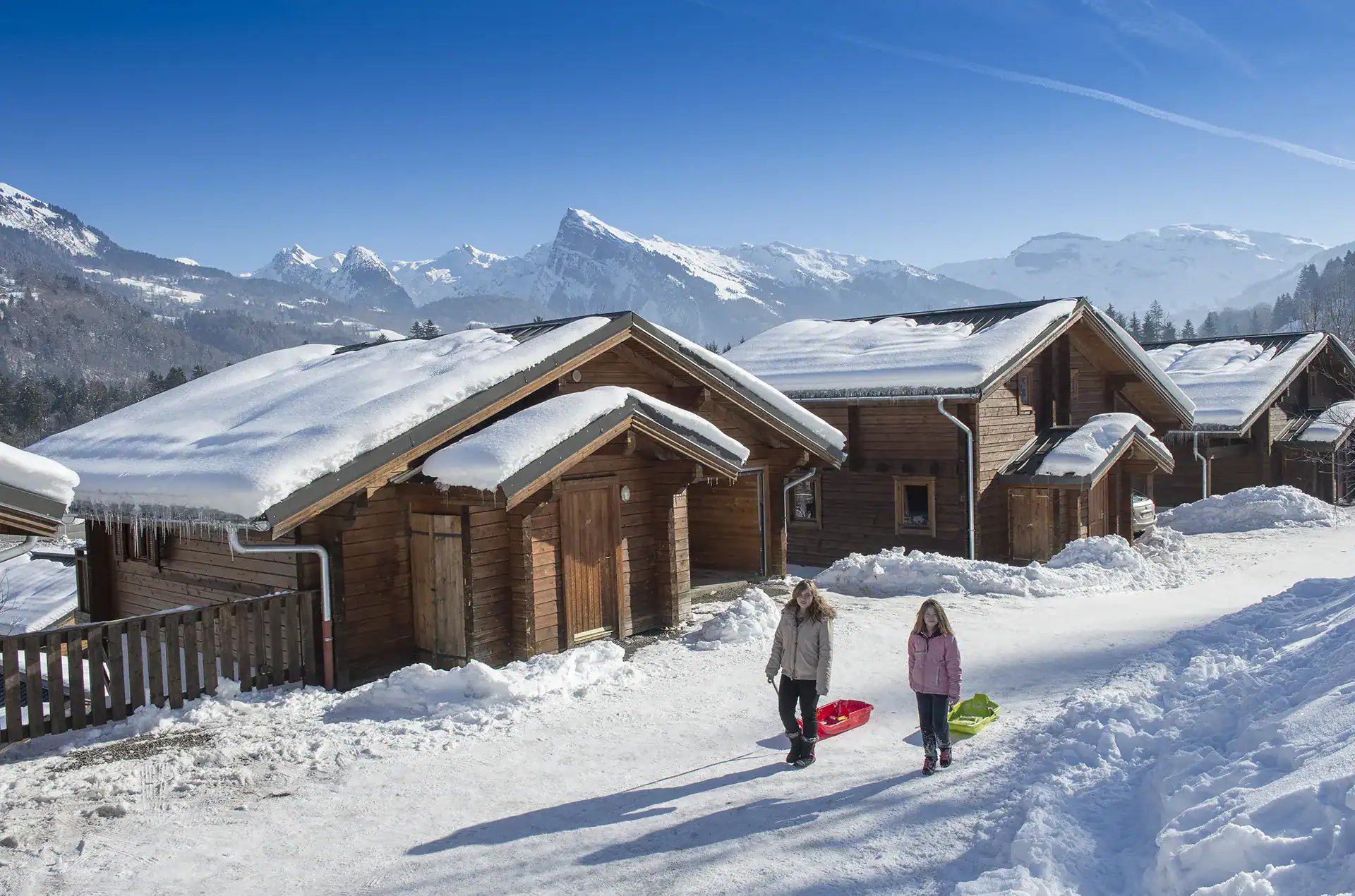 Goélia Les Chalets du Bois de Champelle holiday residence in Morillon