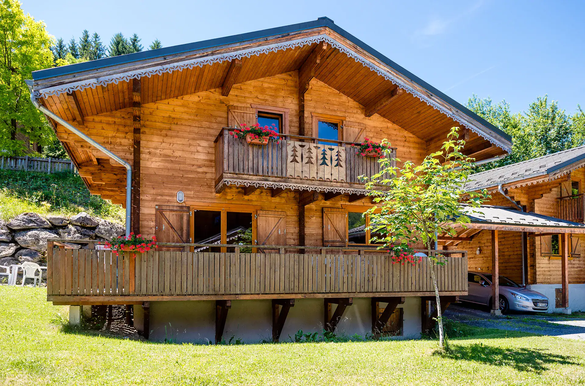 Goélia Les Chalets du Bois de Champelle holiday residence in Morillon