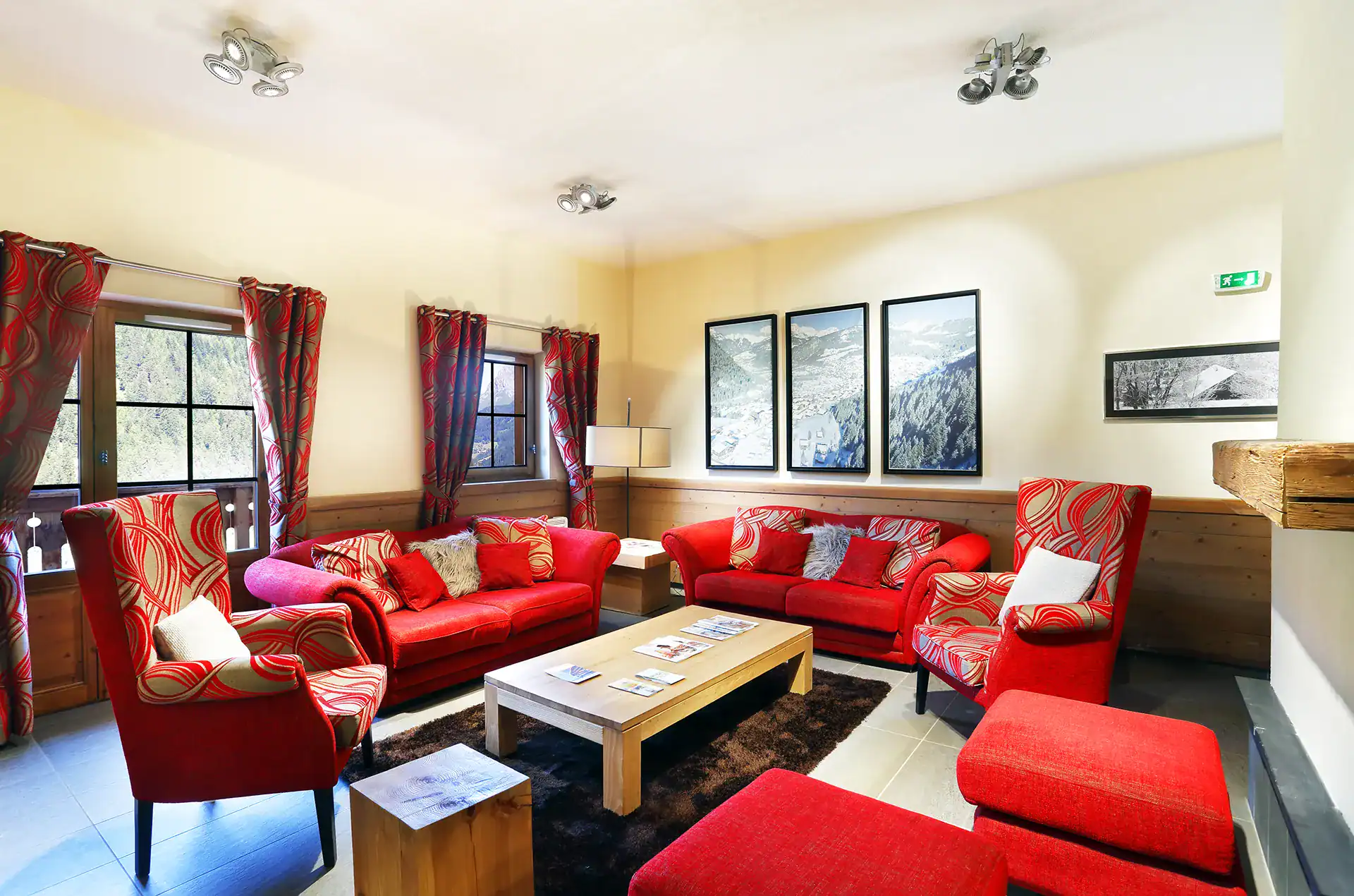 Réception de la résidence de vacances Goélia Le Grand Lodge à Châtel