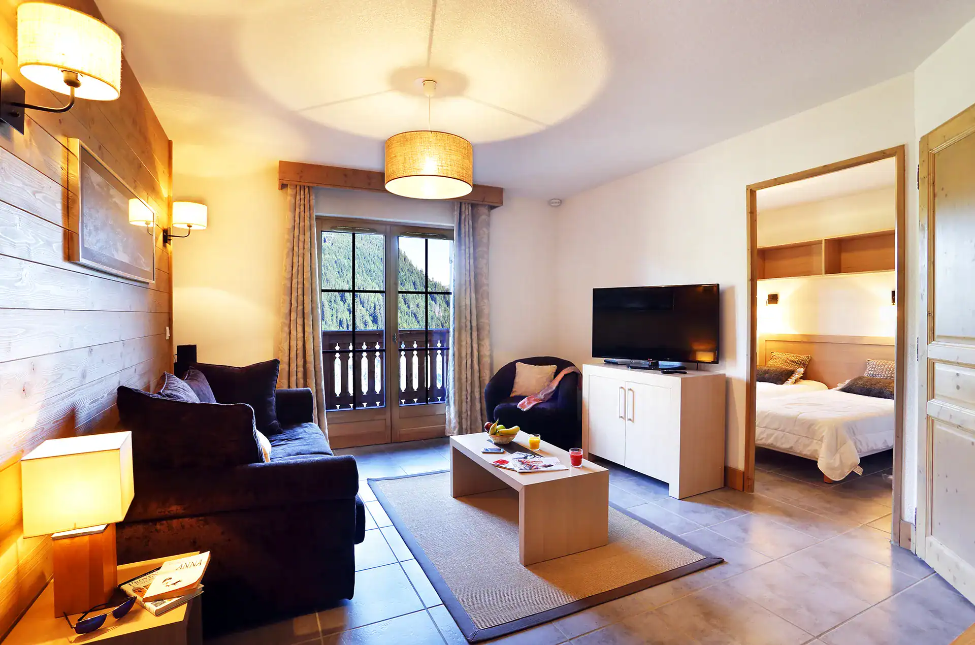 Exemple d'intérieur de la résidence de vacances Goélia Le Grand Ermitage à Châtel 