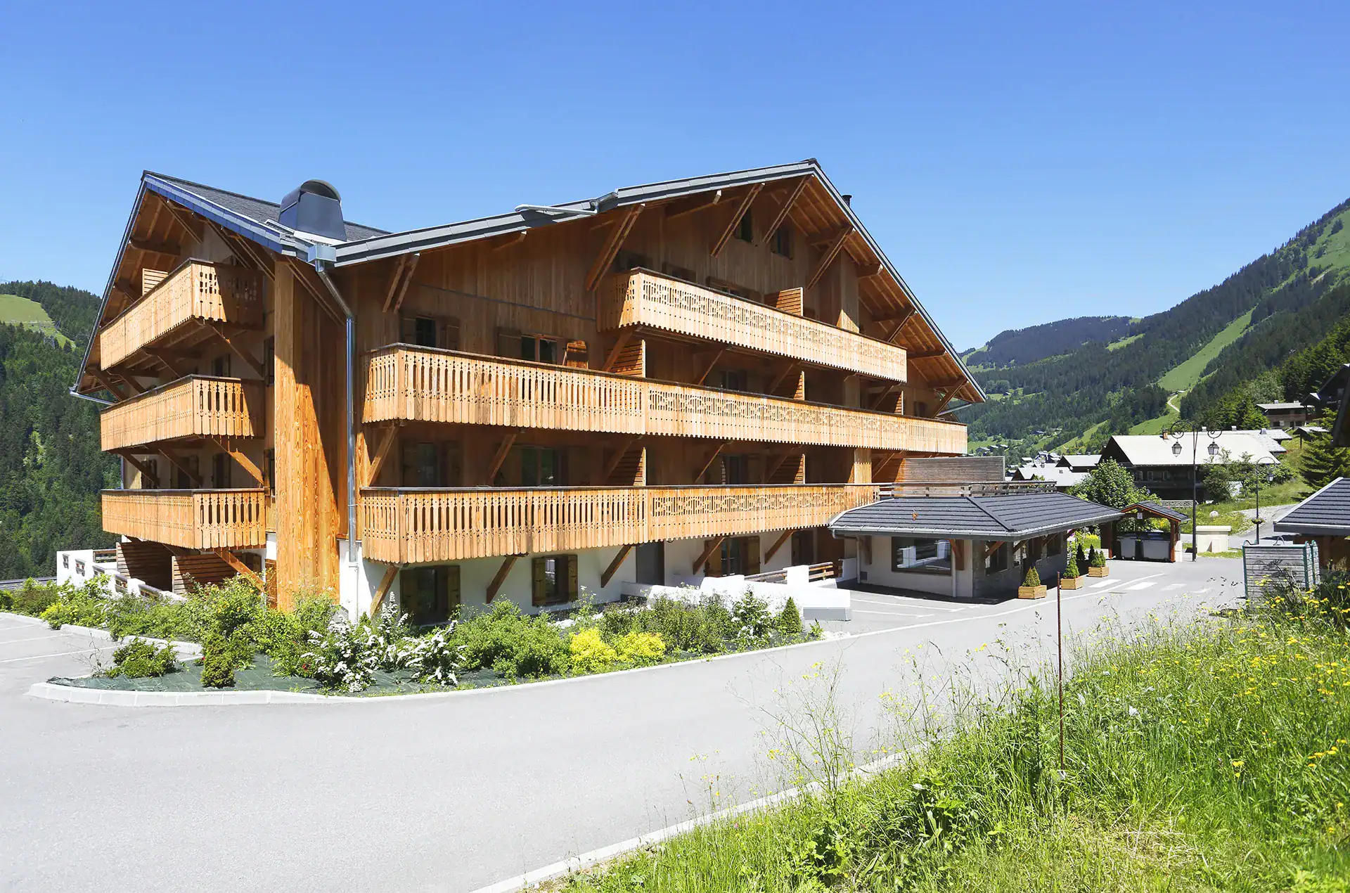 La résidence de vacances Goélia Le Grand Ermitage à Châtel