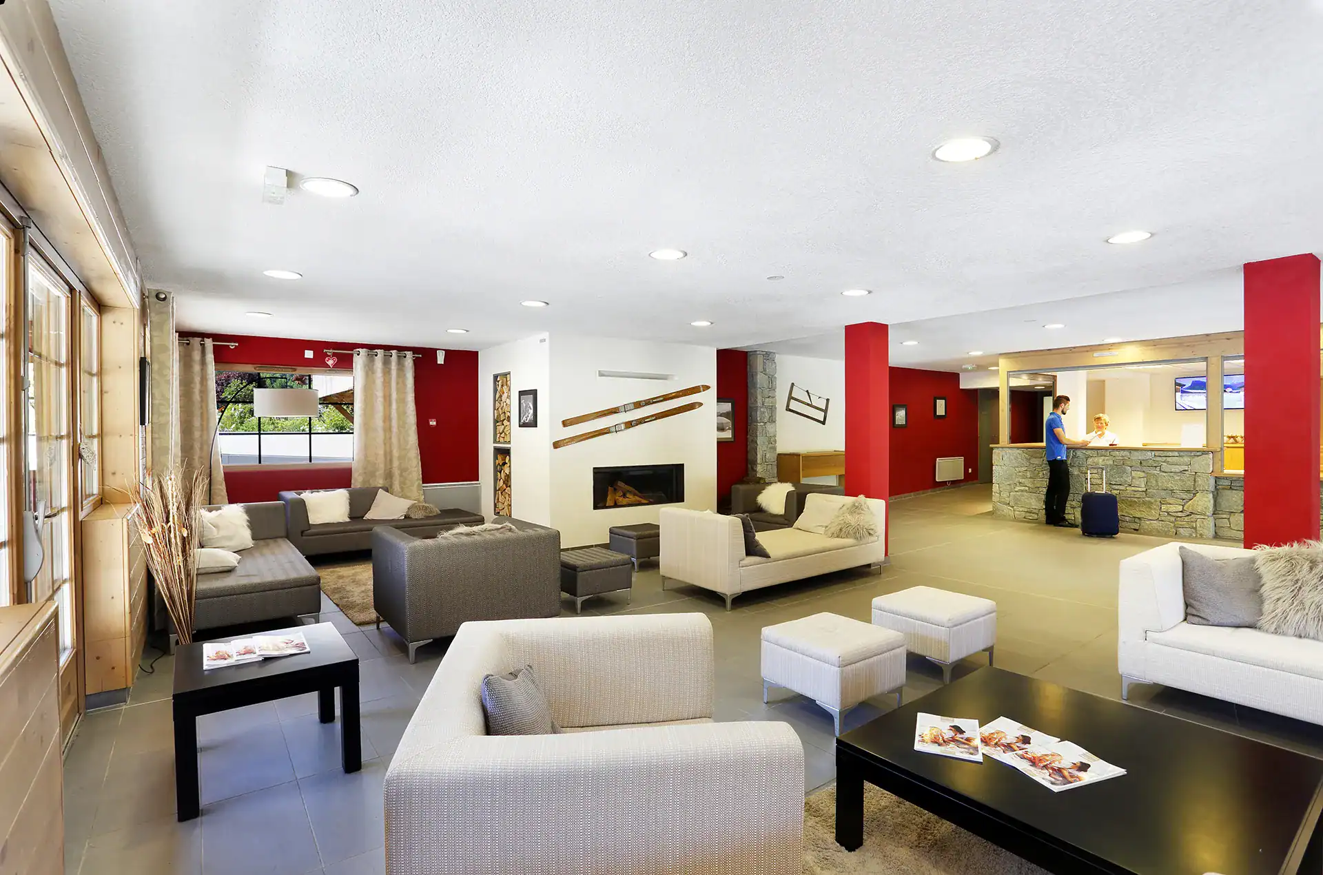 Réception de la résidence de vacances Goélia Le Grand Ermitage à Châtel