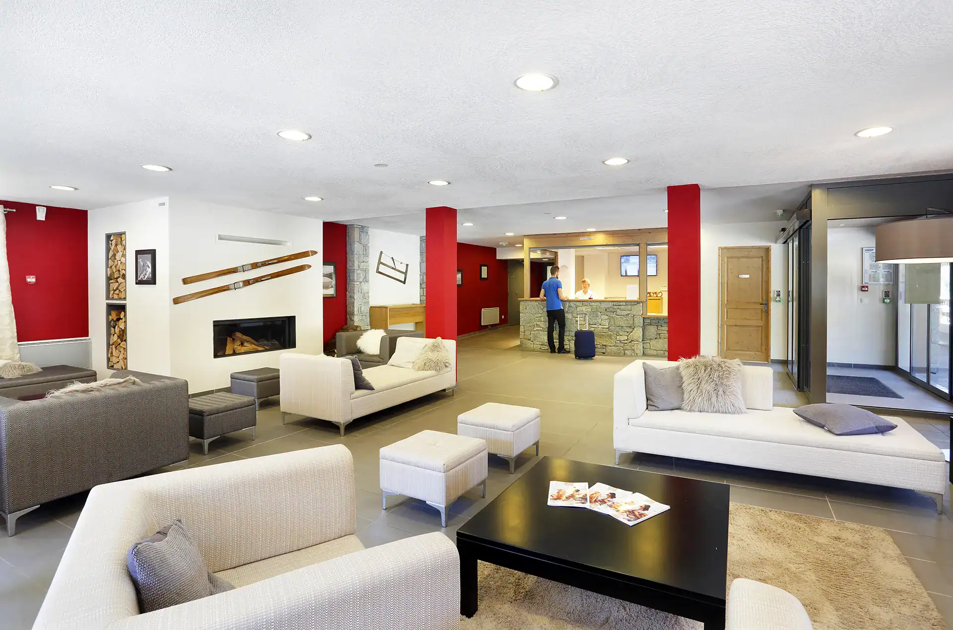 Réception de la résidence de vacances Goélia Le Grand Ermitage à Châtel