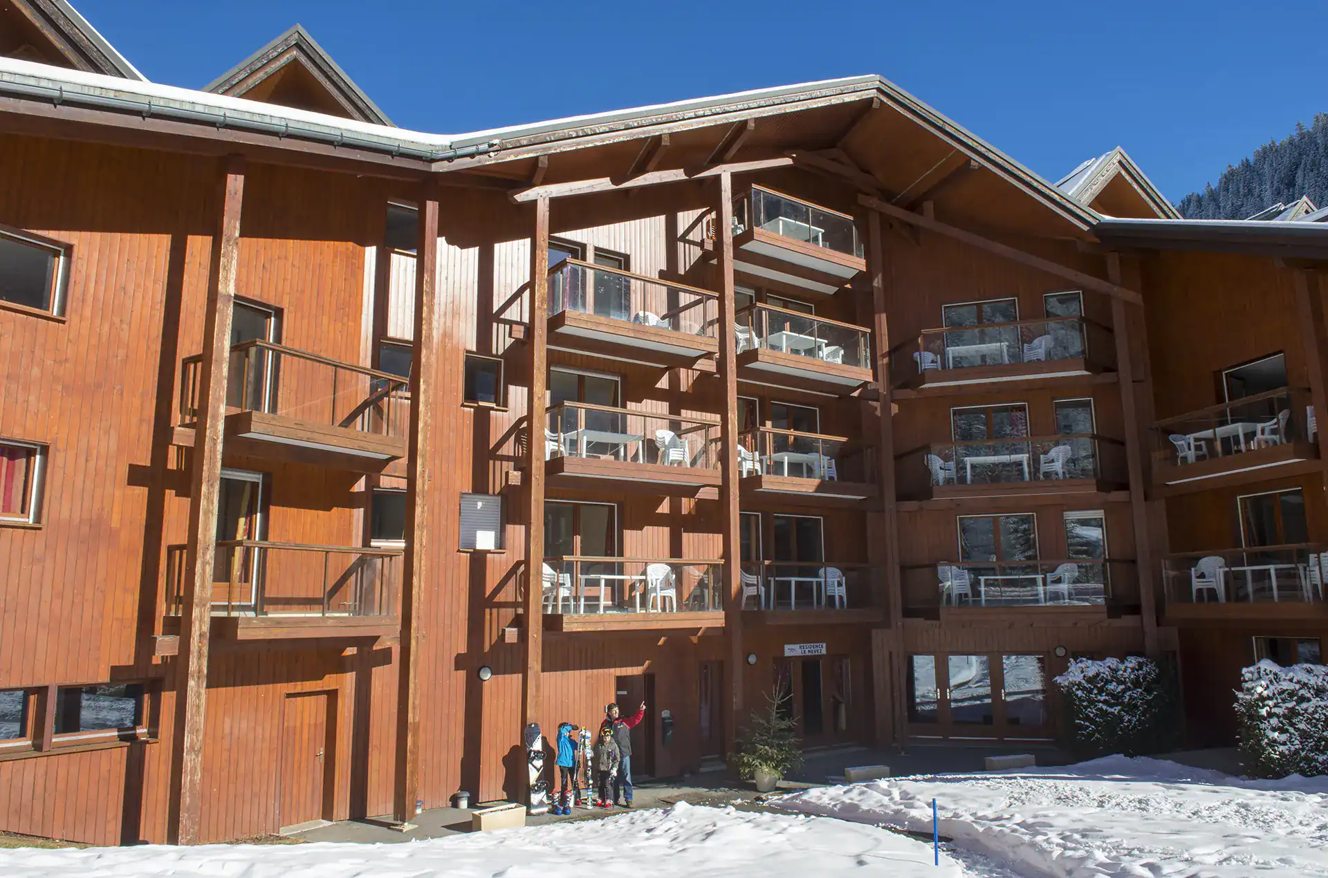 The Goélia Le Nevez holiday residence in Les Contamines-Montjoie