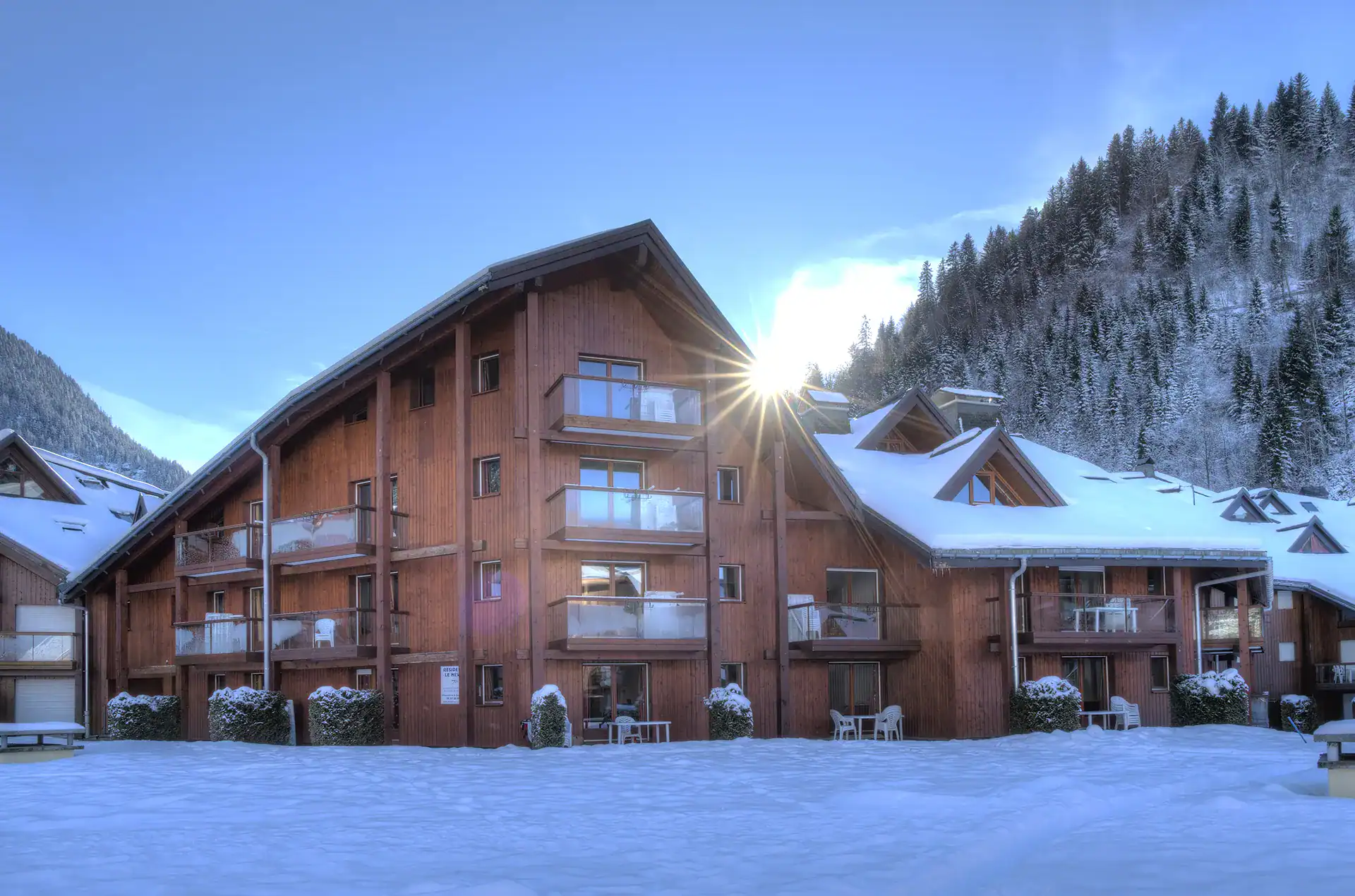 The Goélia Le Nevez holiday residence in Les Contamines-Montjoie