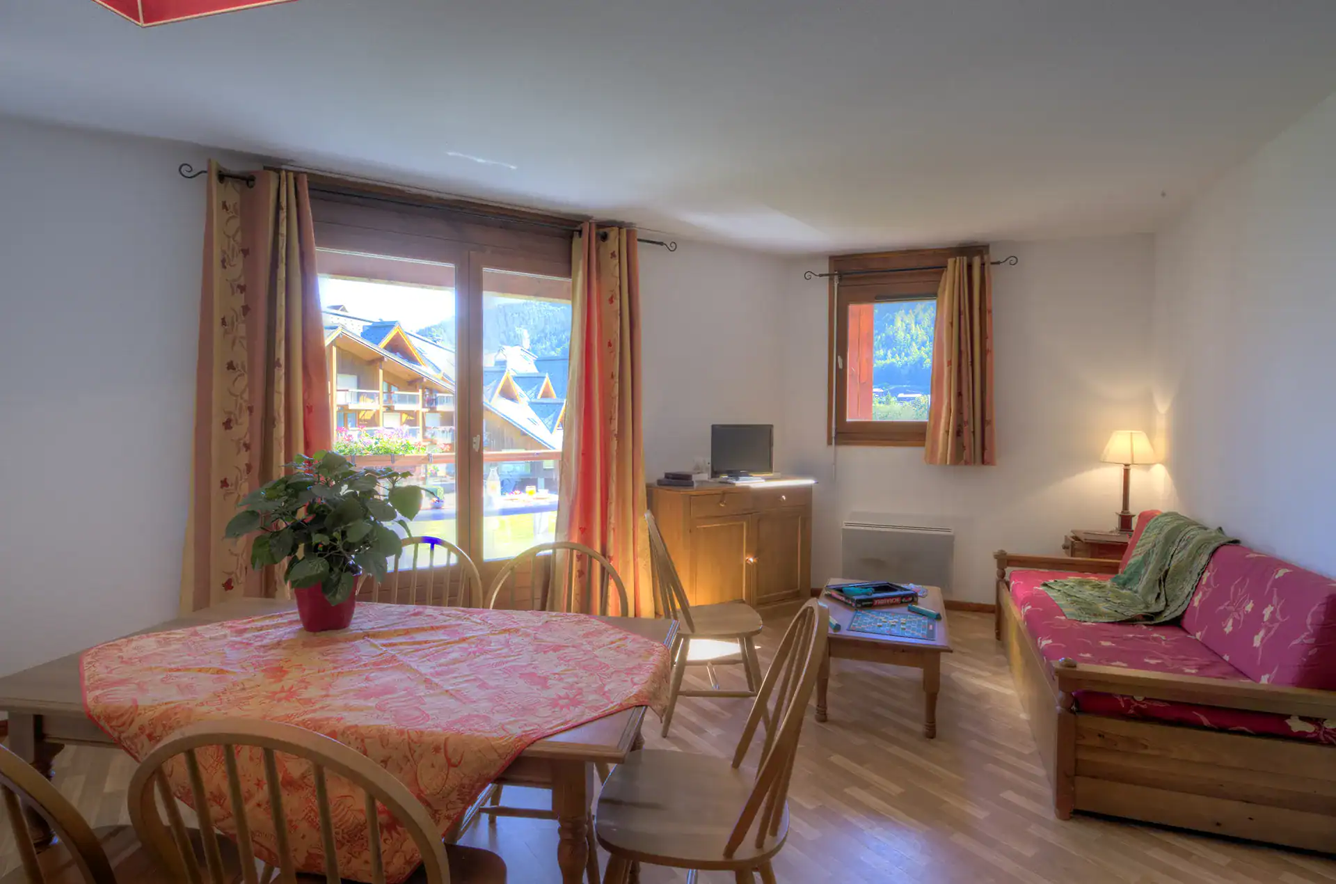 Exemple d'un intérieur de logement  de la résidence de vacances Goélia Le Nevez aux Contamines-Montjoie