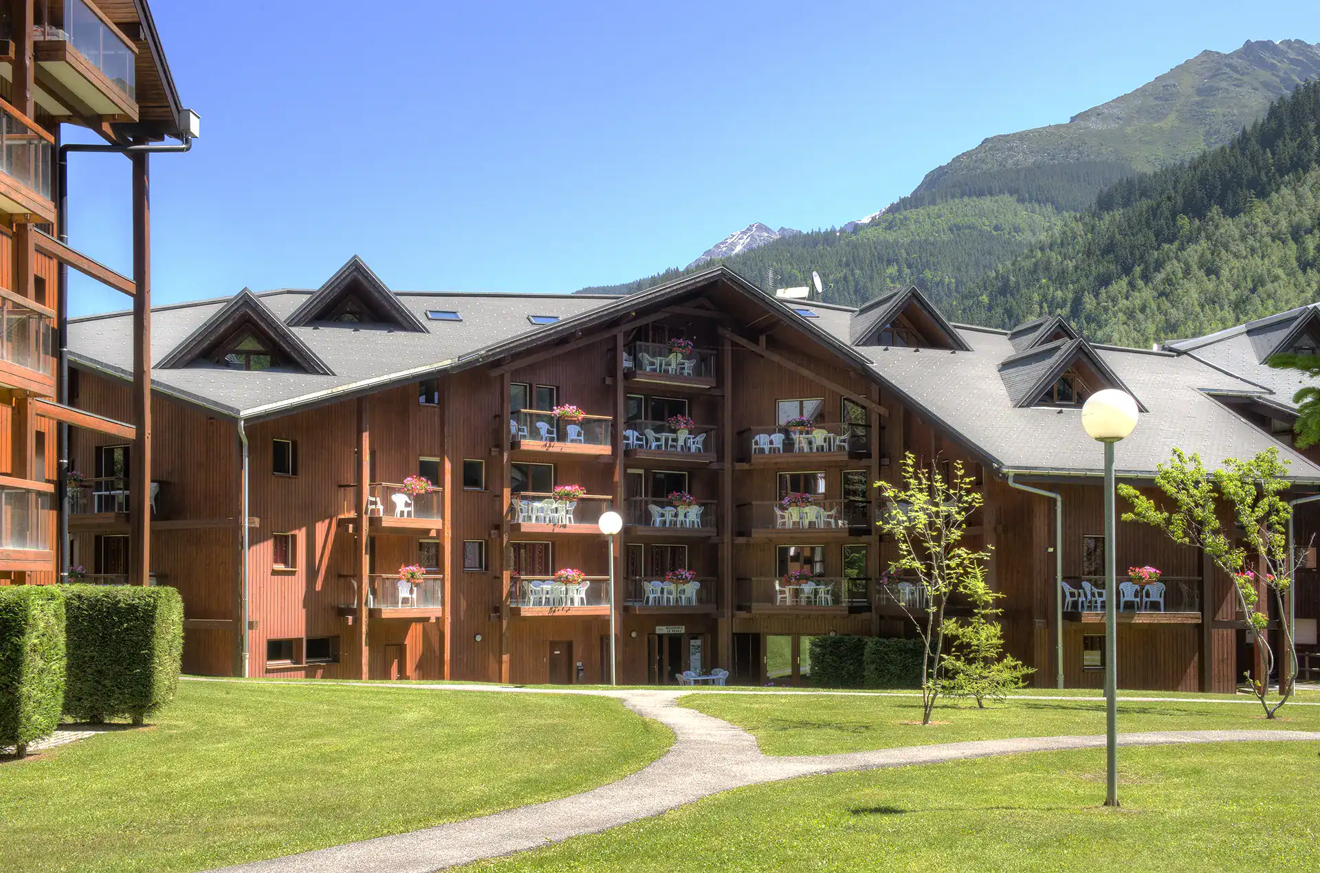 La résidence de vacances Goélia Le Nevez aux Contamines-Montjoie