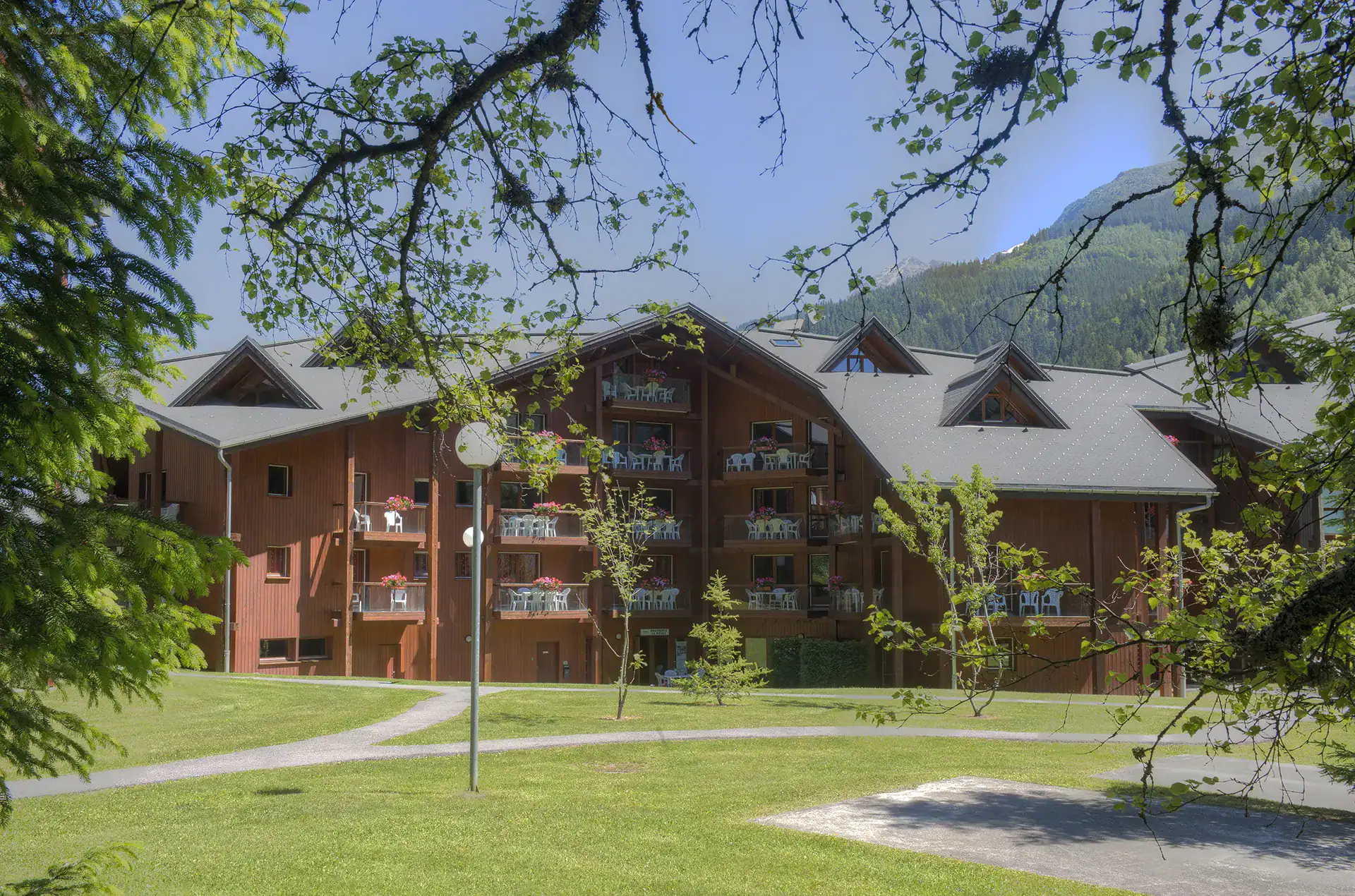 La résidence de vacances Goélia Le Nevez aux Contamines-Montjoie