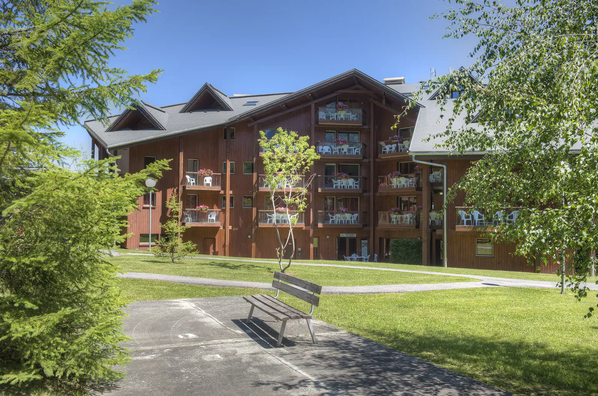 La résidence de vacances Goélia Le Nevez aux Contamines-Montjoie