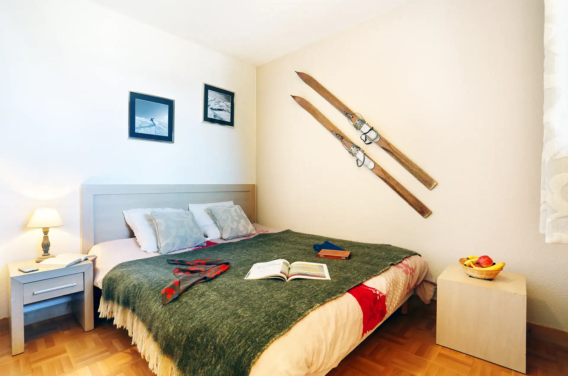Example of a room at the Goélia Les Chalets des Cimes holiday residence in La Toussuire