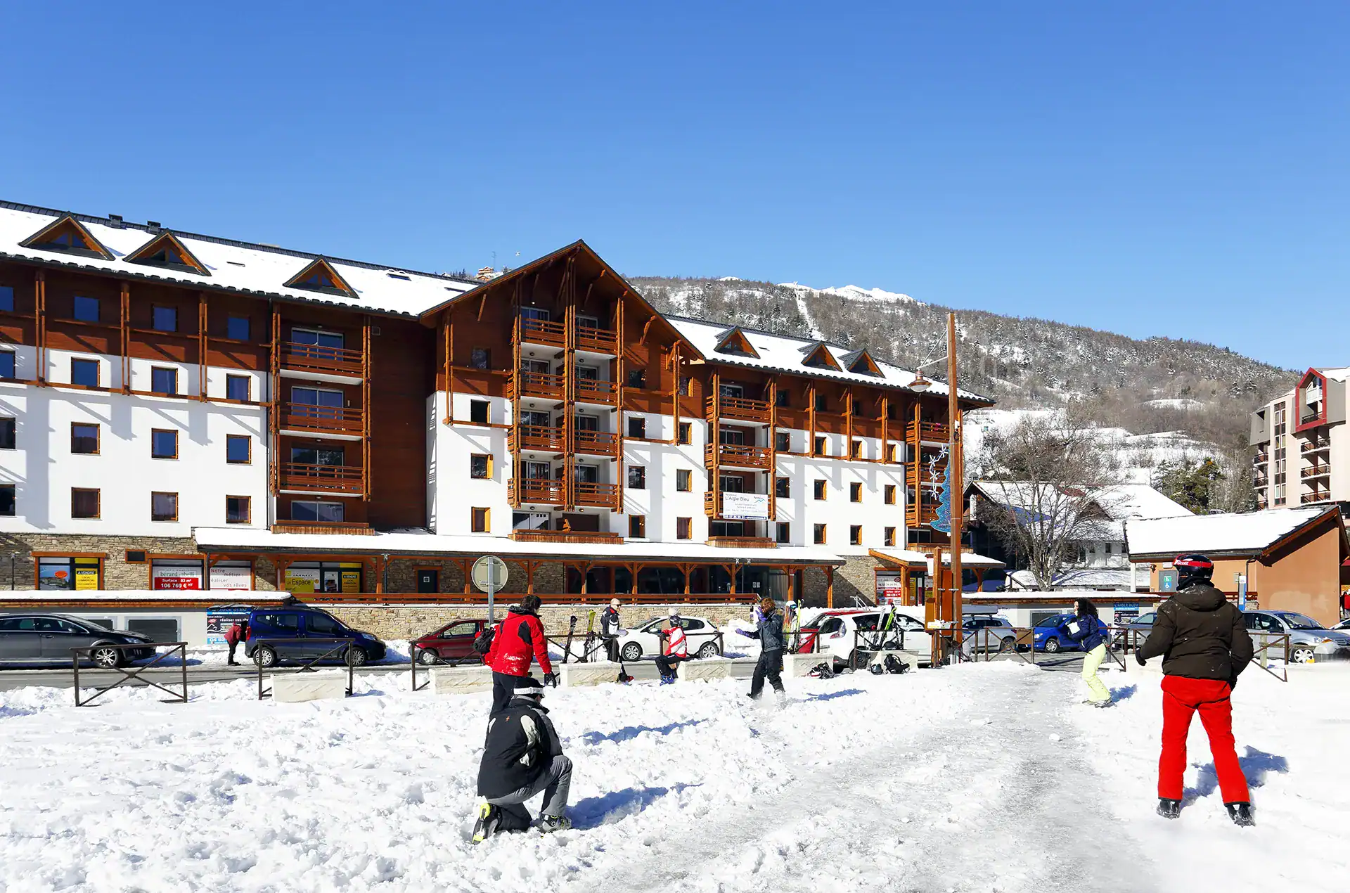 The Goélia L'Aigle Bleu holiday residence in Serre-Chevalier
