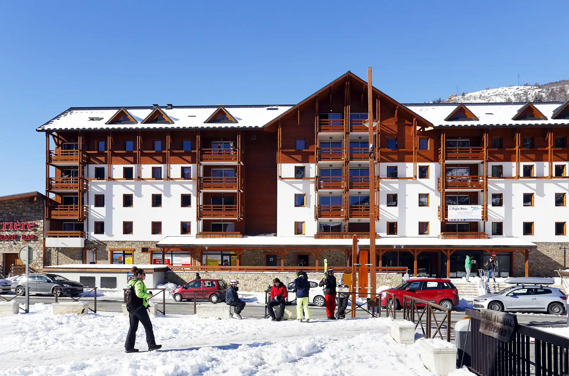 The Goélia L'Aigle Bleu holiday residence in Serre-Chevalier