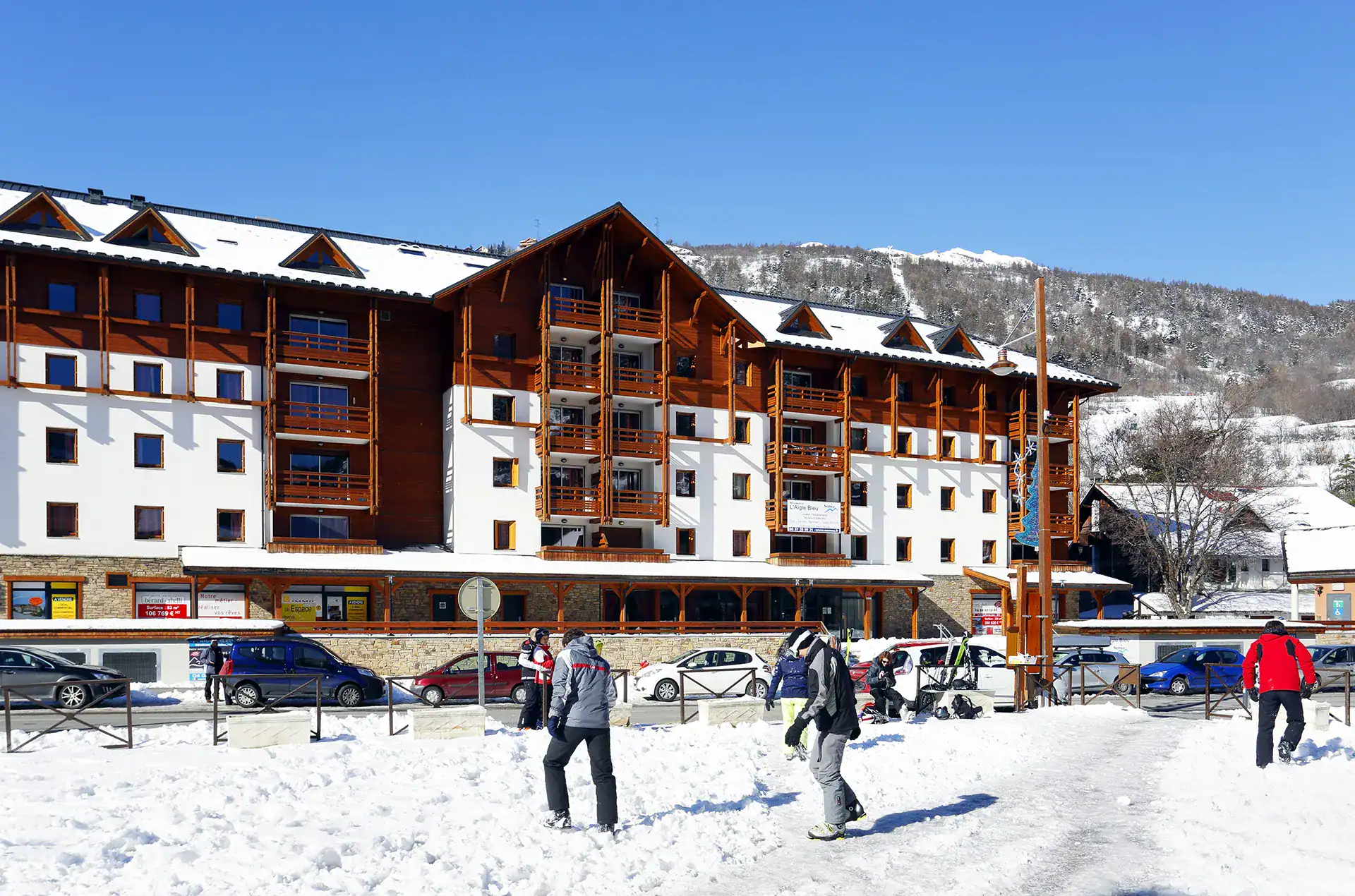 The Goélia L'Aigle Bleu holiday residence in Serre-Chevalier