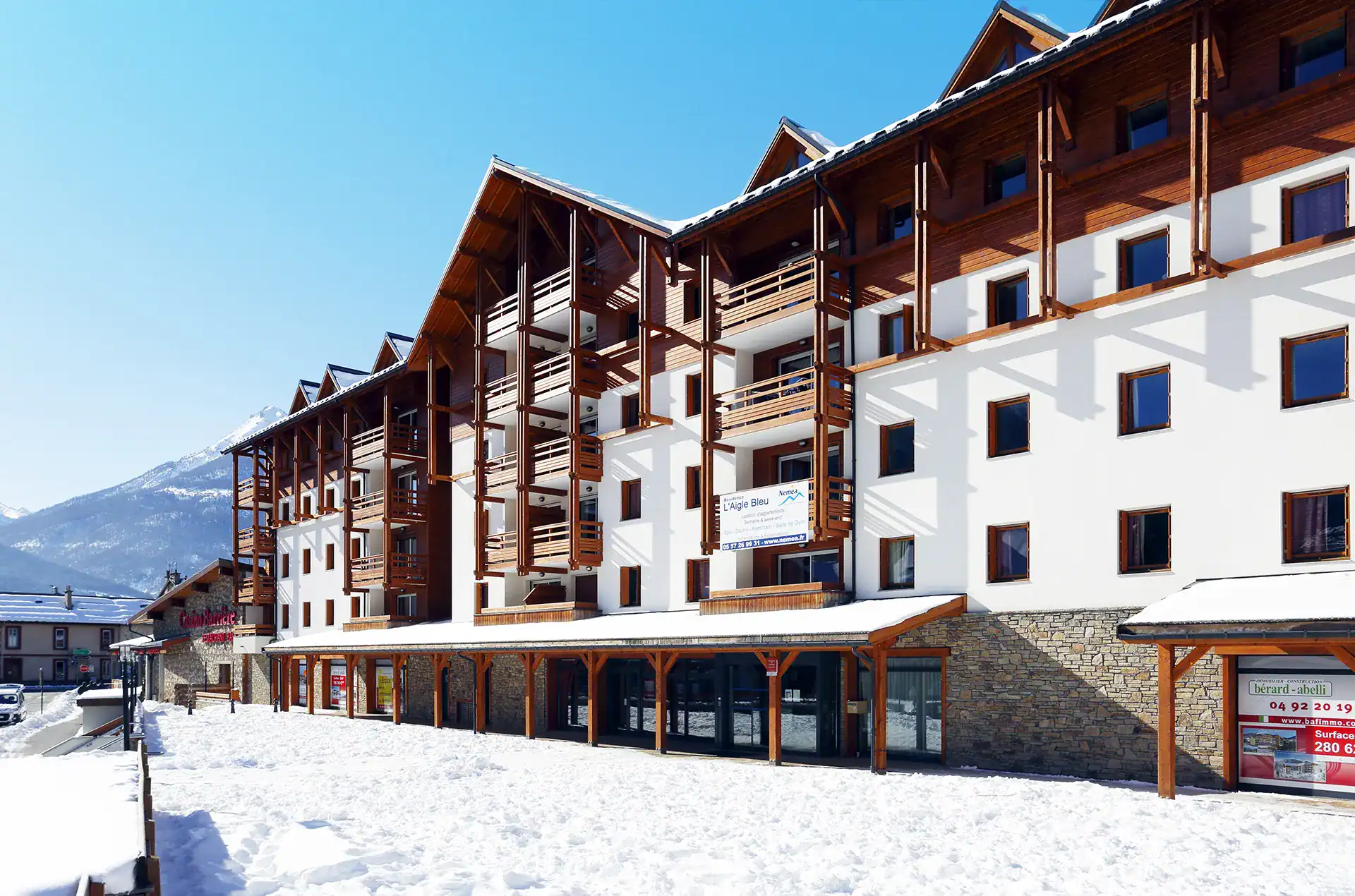 The Goélia L'Aigle Bleu holiday residence in Serre-Chevalier