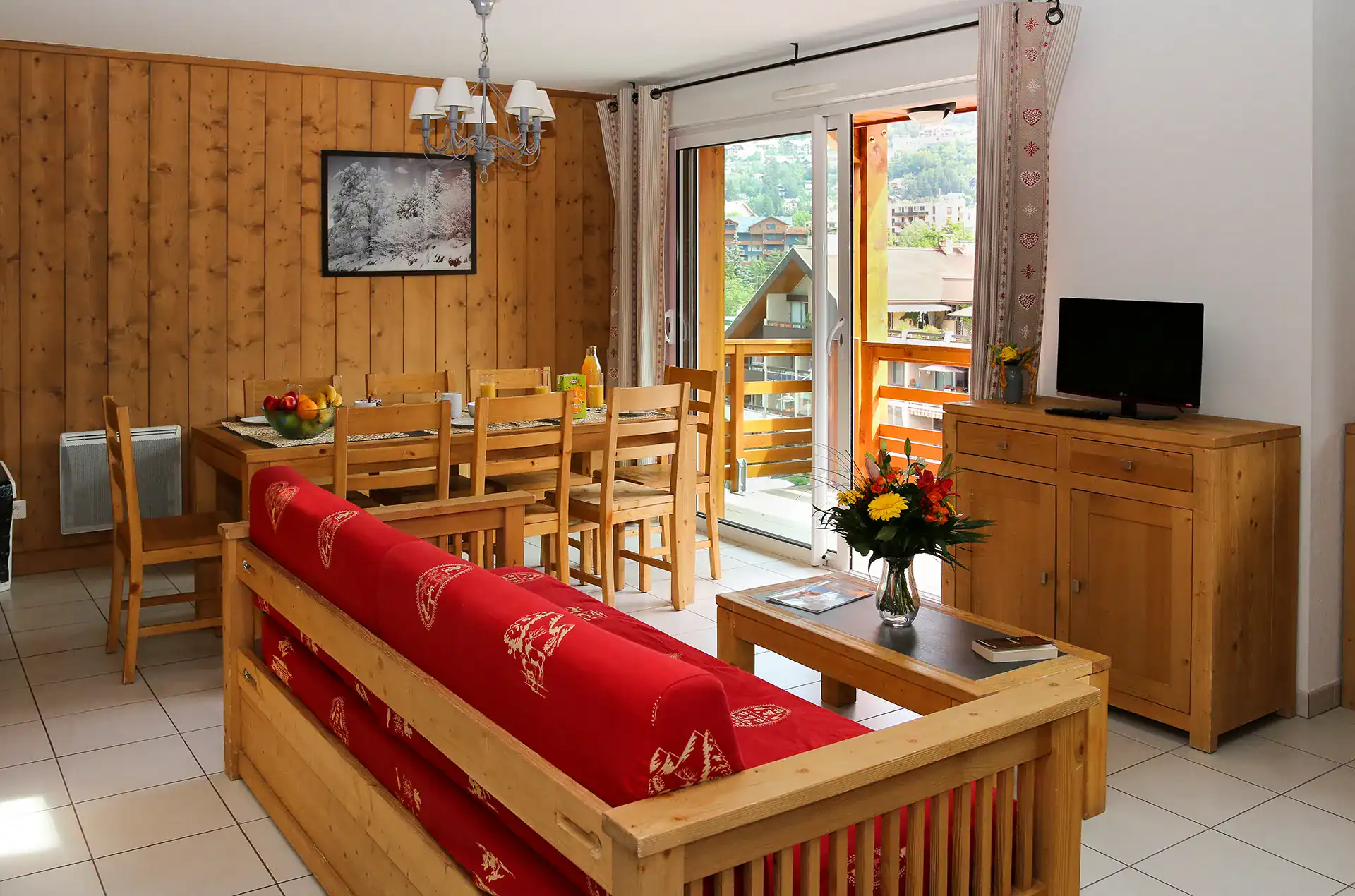 Accommodation at the Goélia L'Aigle Bleu holiday residence in Serre Chevalier