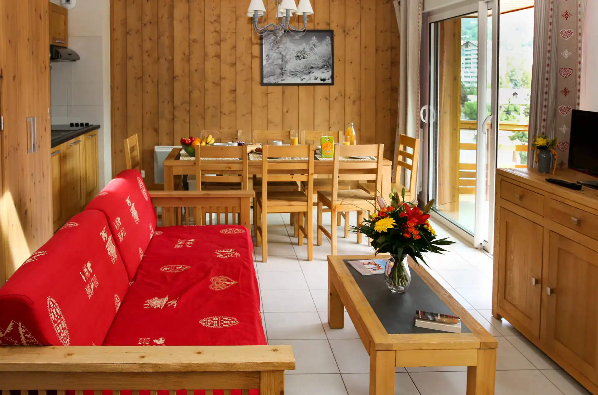 Accommodation at the Goélia L'Aigle Bleu holiday residence in Serre Chevalier