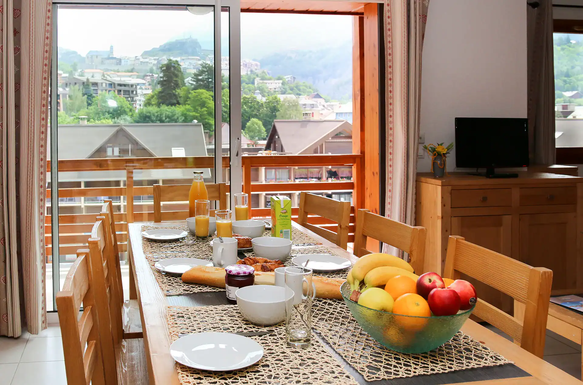 Accommodation at the Goélia L'Aigle Bleu holiday residence in Serre Chevalier