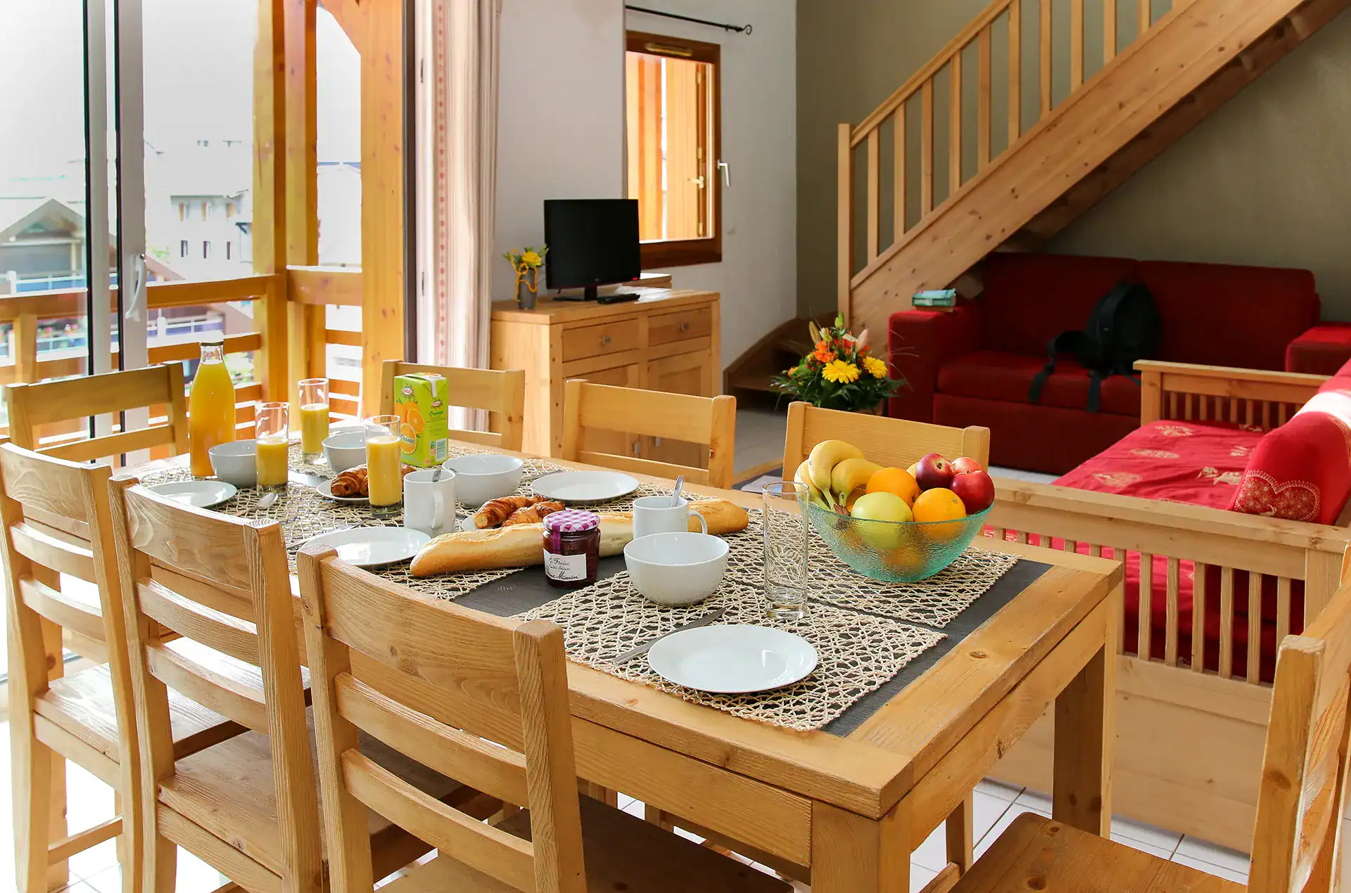 Accommodation at the Goélia L'Aigle Bleu holiday residence in Serre Chevalier
