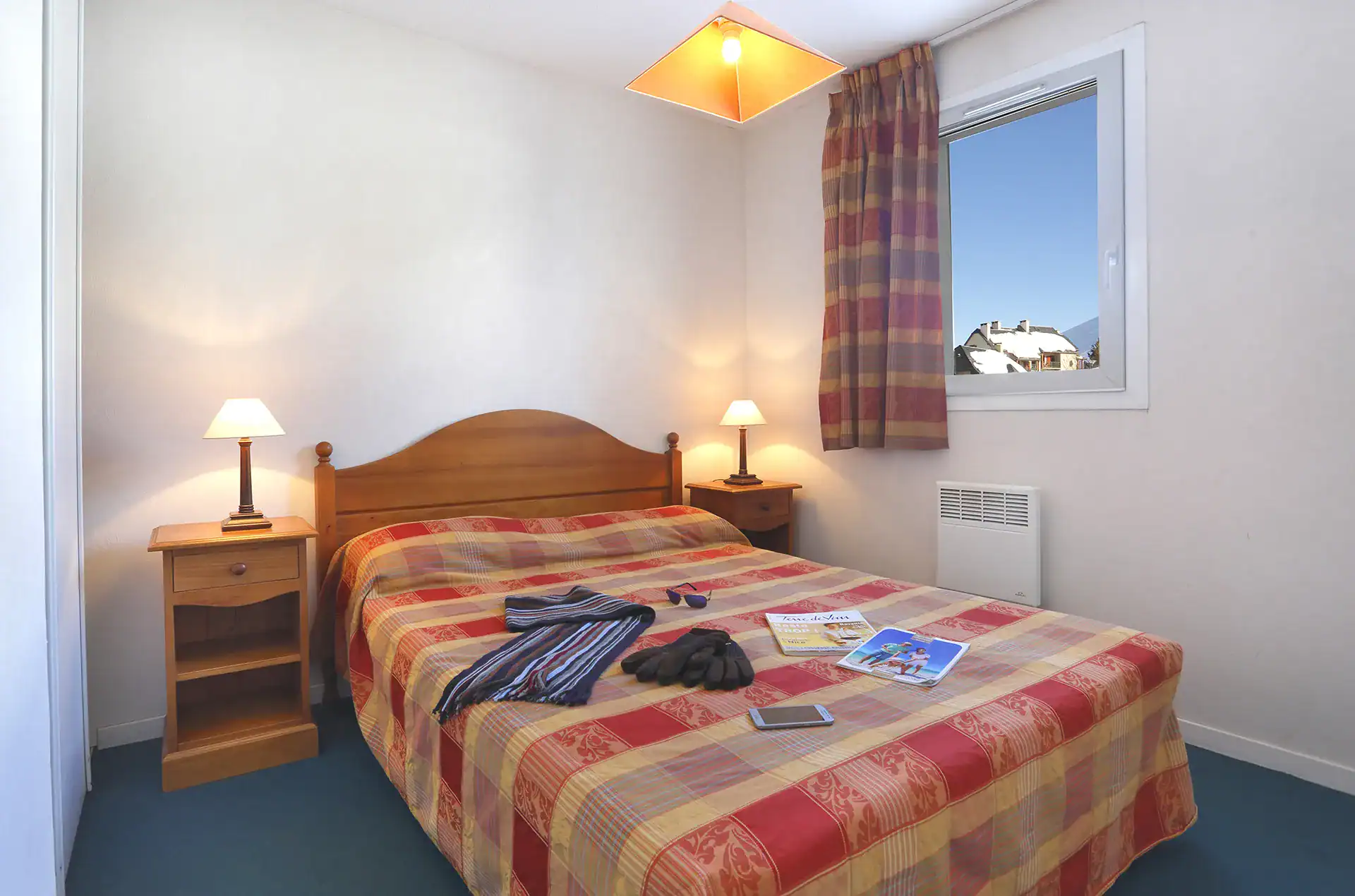 Example of a room at the Goelia Royal Peyragudes holiday residence in Peyragudes