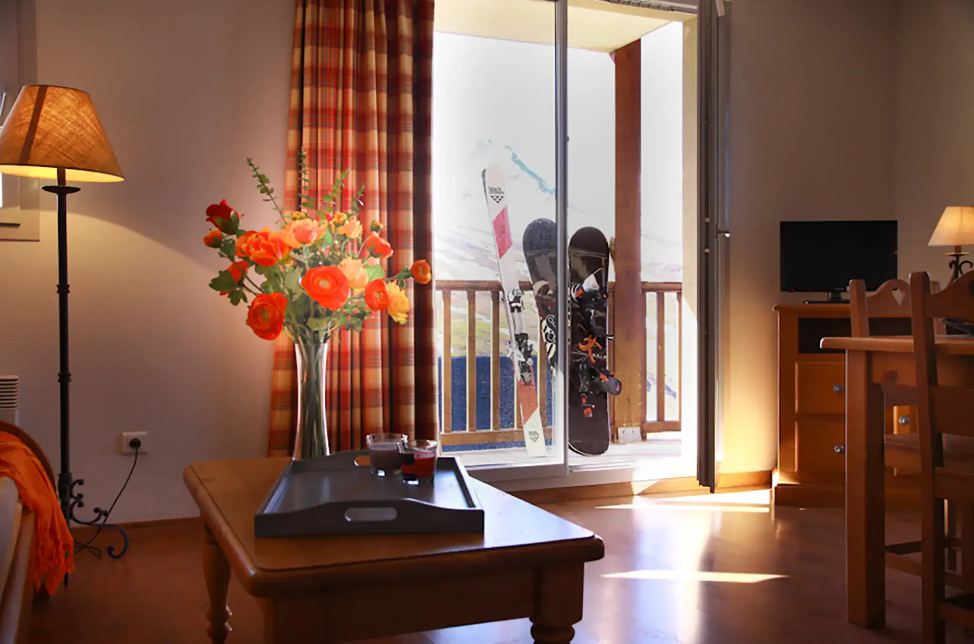 Example of an accomodation at the Goelia Le Hameau de Balestas holiday residence in Peyragudes