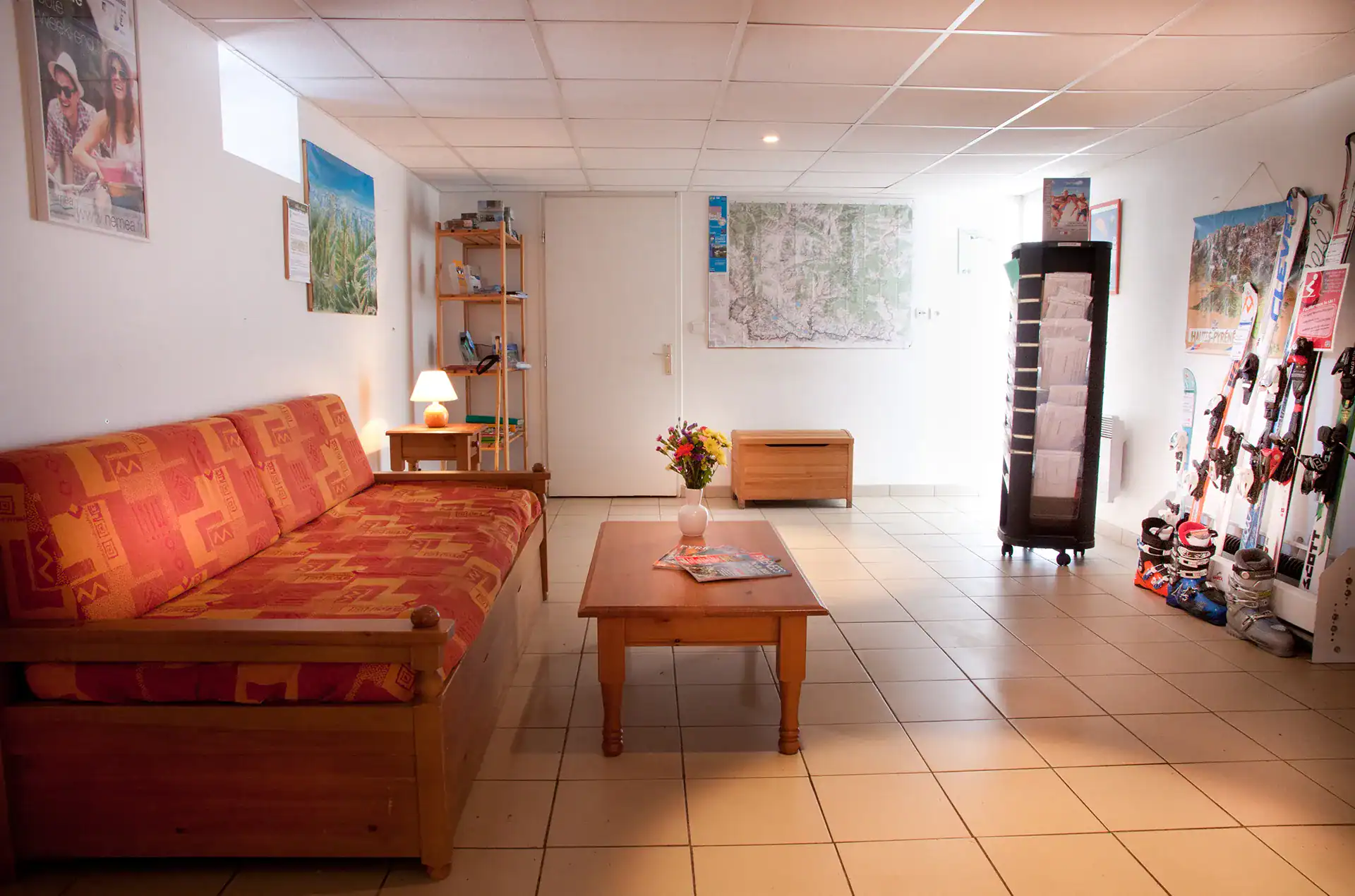 Reception at the Goelia La Soulane holiday residence in Loudenvielle