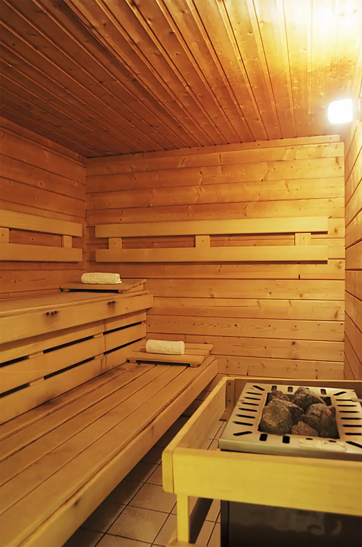 Sauna the Goelia Les Grands Ax holiday residence in Ax Les Thermes
