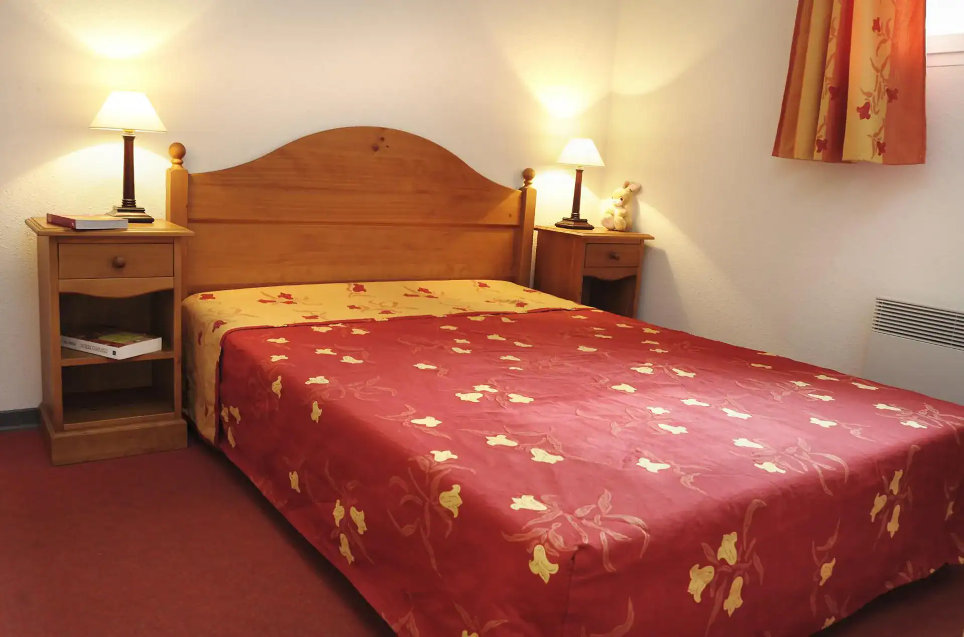 Example of a room at the Goelia Les Grands Ax holiday residence in Ax Les Thermes