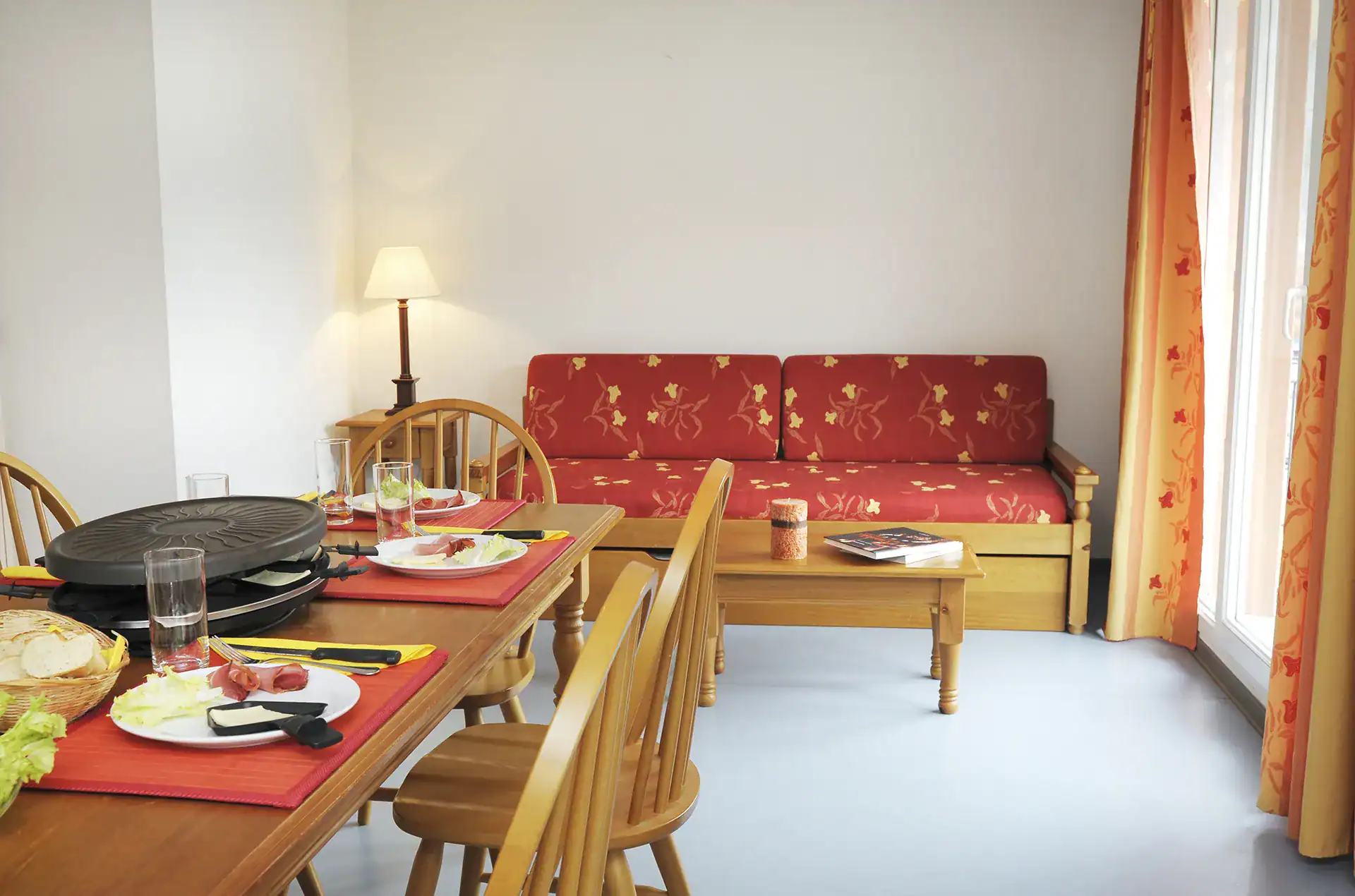 Example of an interior at the Goelia Les Grands Ax holiday residence in Ax Les Thermes