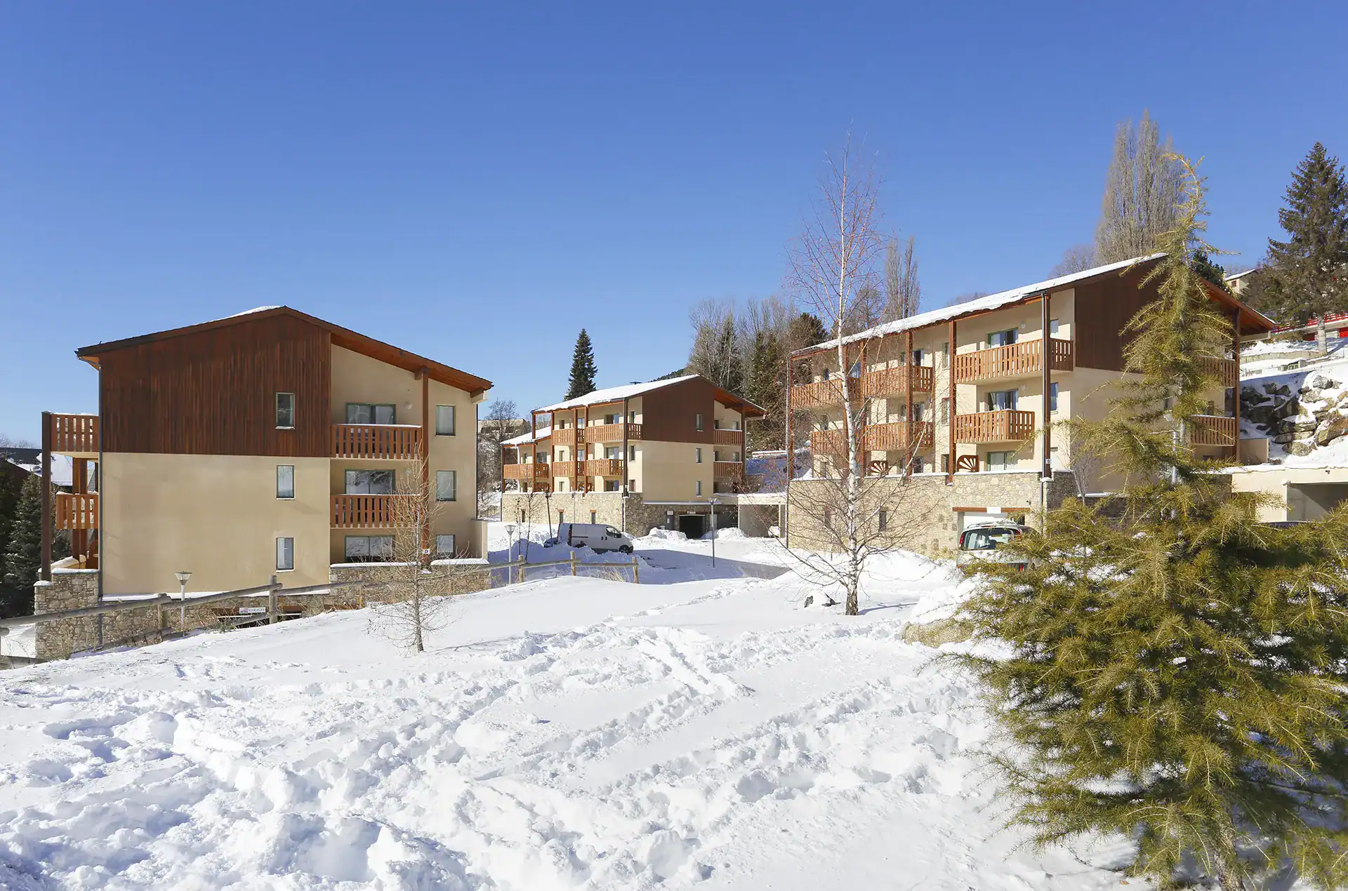 Les Chalets du Belvédère Goélia holiday residence in Font Romeu