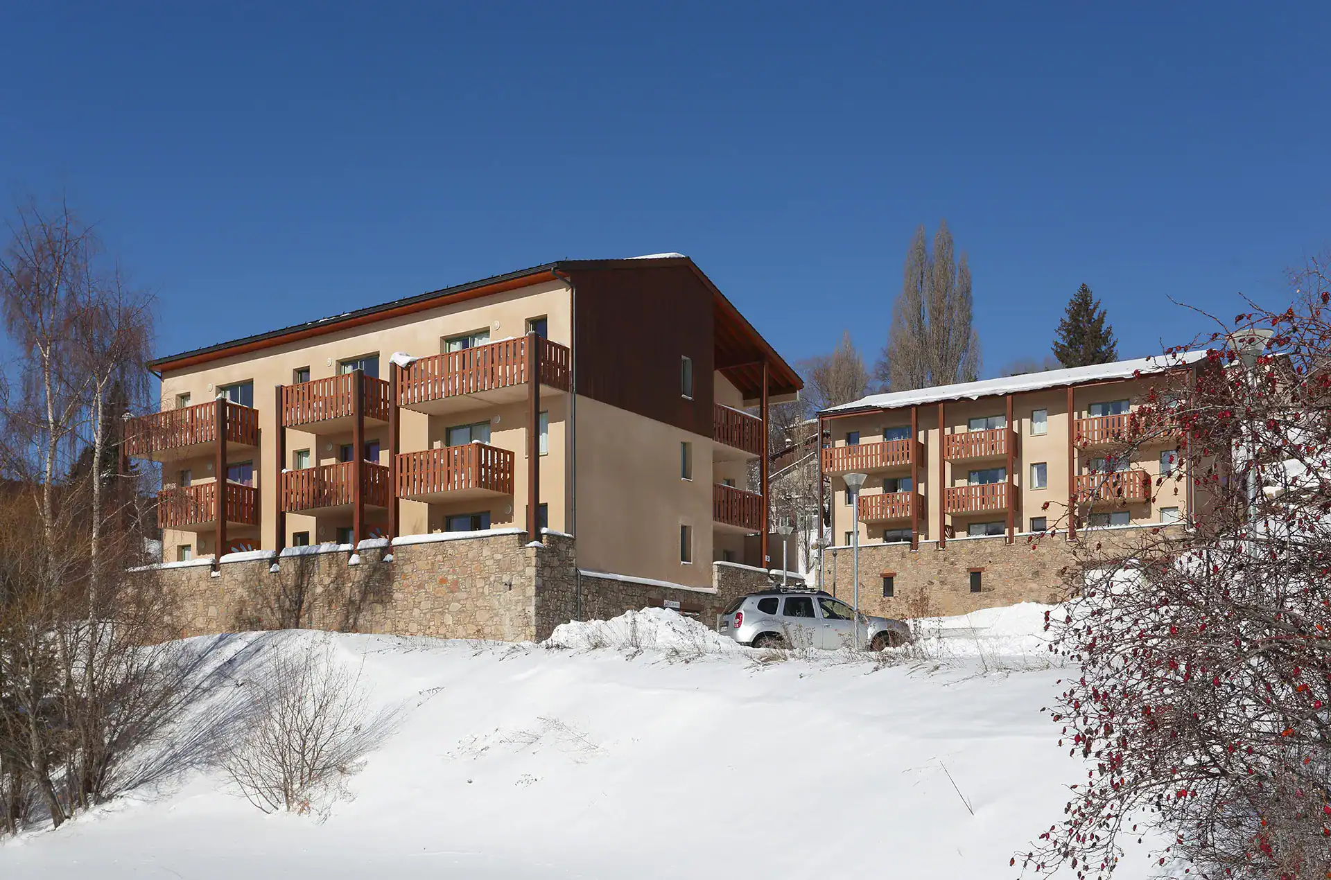 Les Chalets du Belvédère Goélia holiday residence in Font Romeu