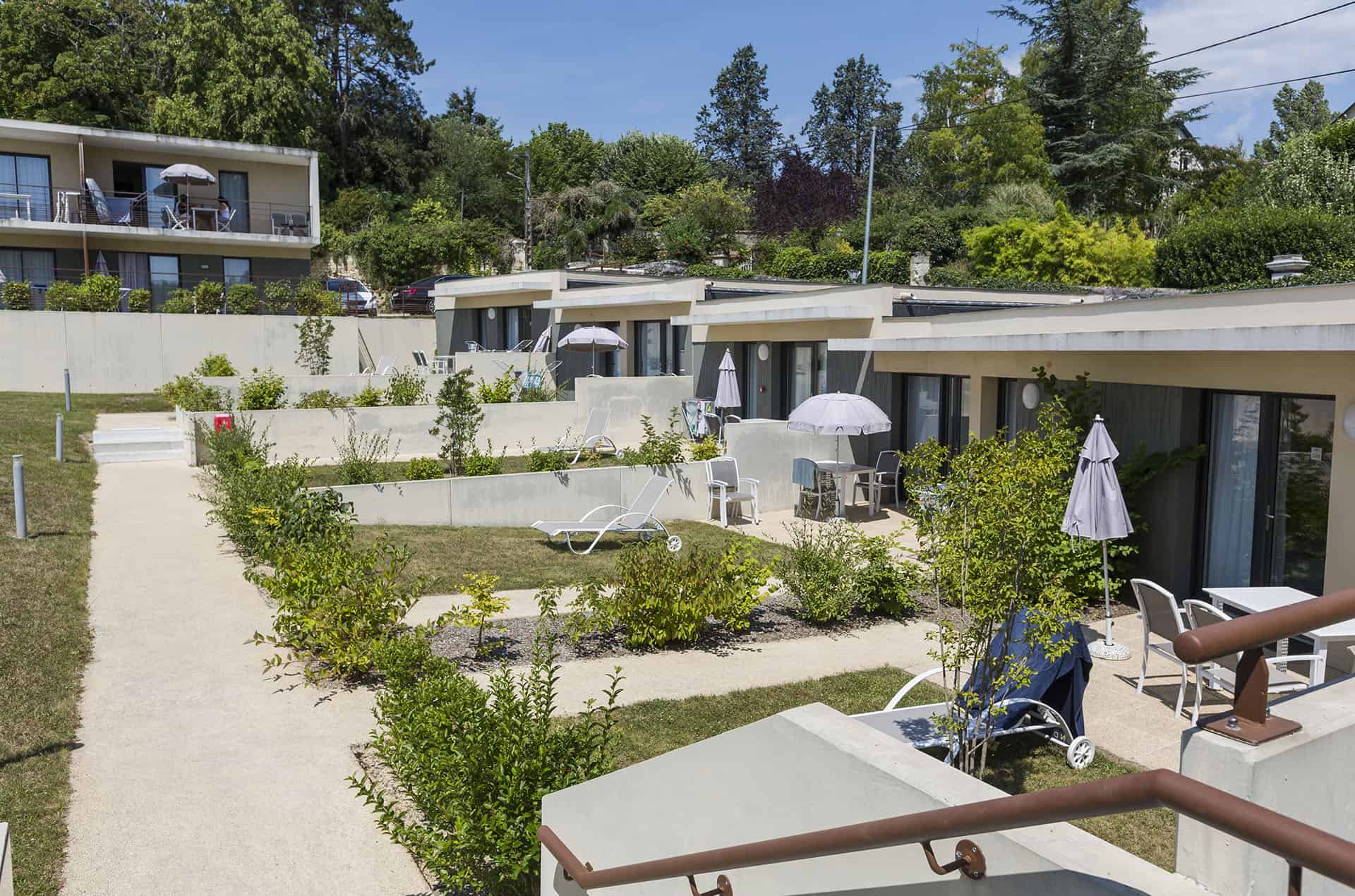 La résidence de vacances Goélia Le Clos St Michel à Chinon dans les Châteaux de la Loire