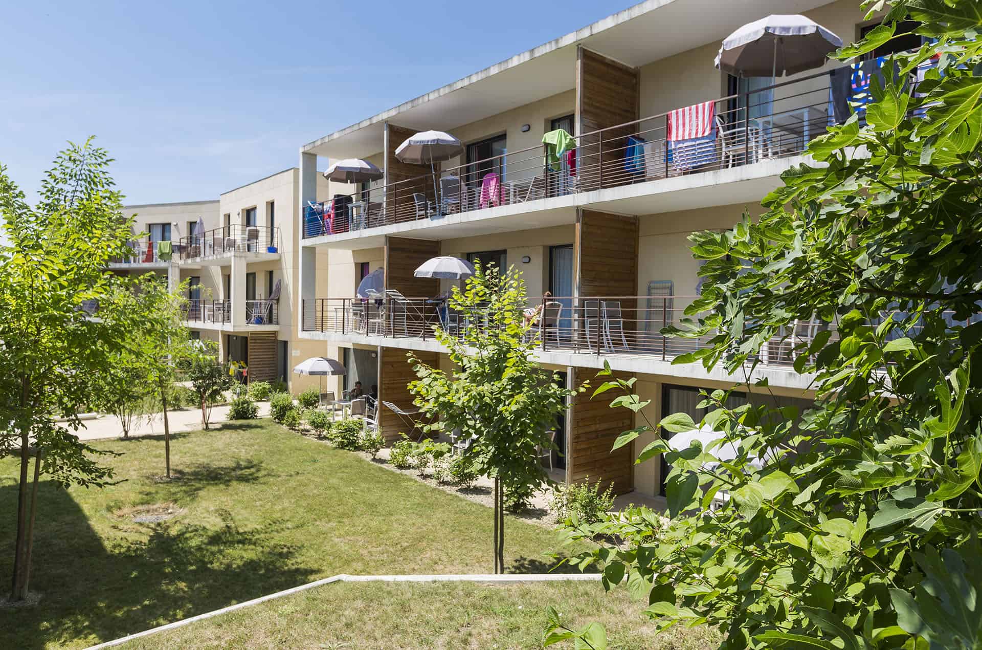 La résidence de vacances Goélia Le Clos St Michel à Chinon dans les Châteaux de la Loire