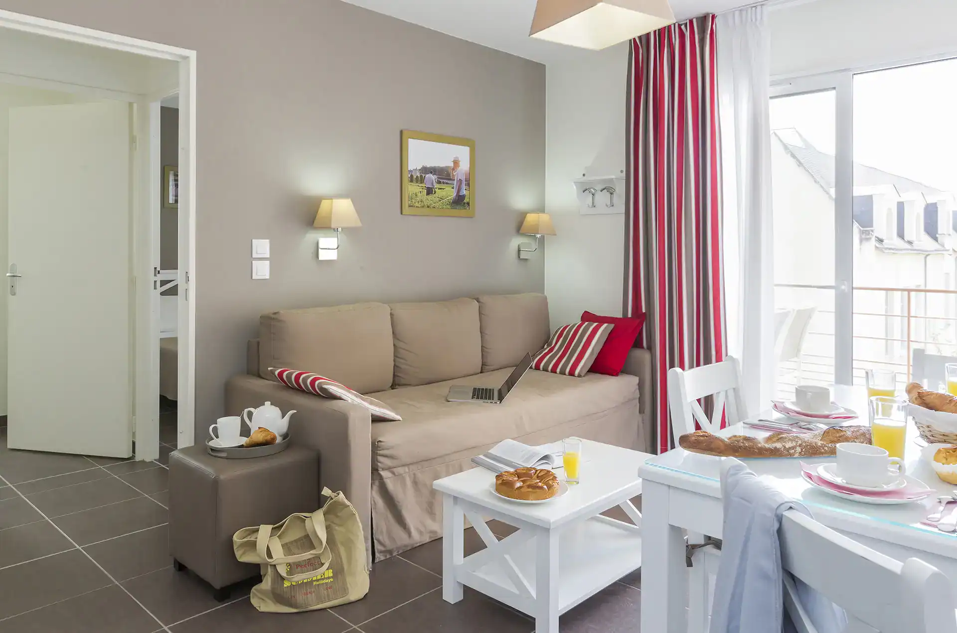 Exemple d'intérieur de la résidence de vacances Goélia Le Clos St Michel à Chinon