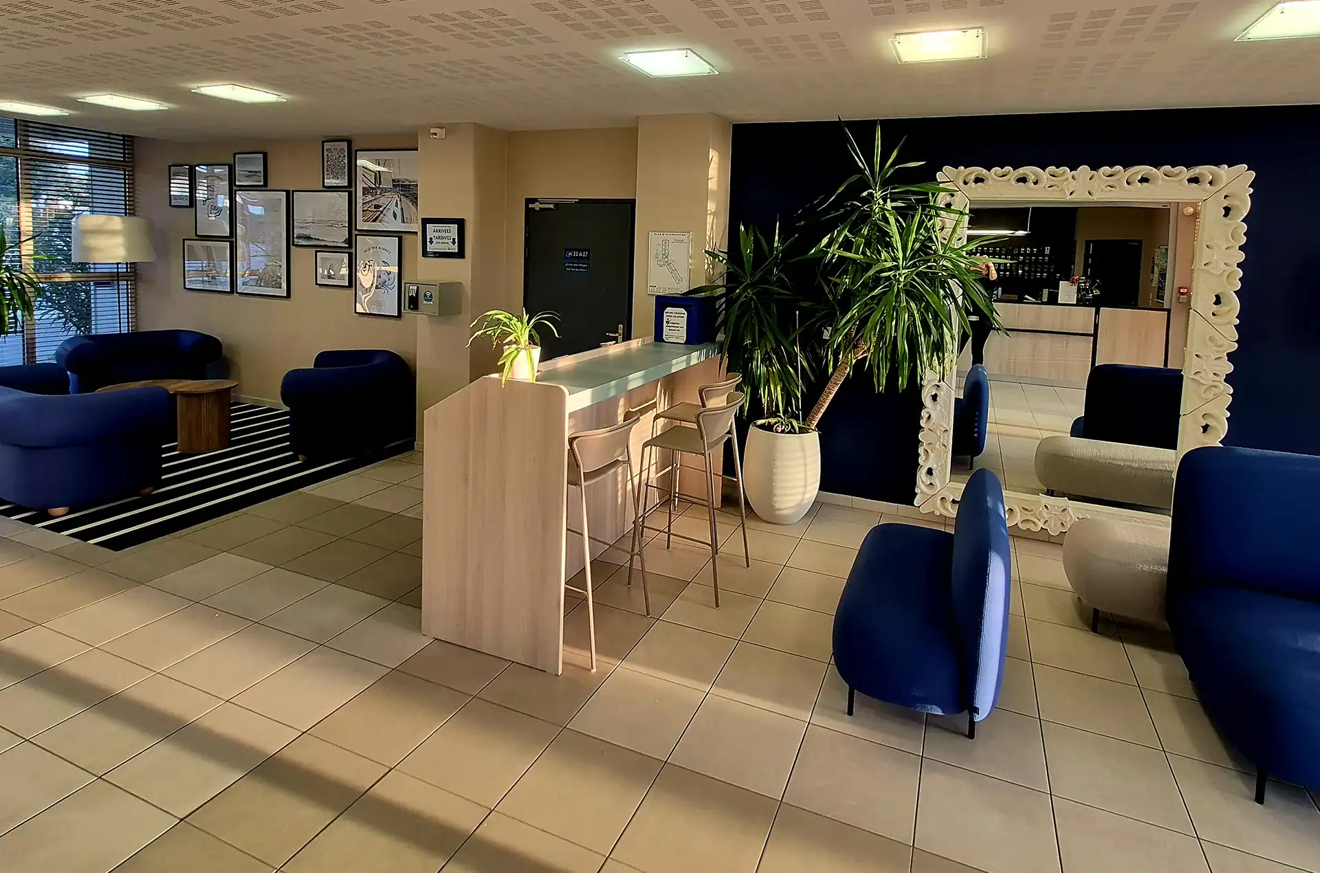 Nouvelle réception de la résidence Goélia La grande Plage à St Gilles Croix de vie