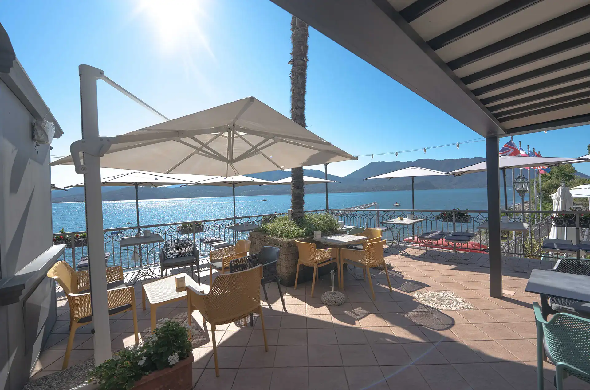 Vue de la résidence de vacances  Casa & Vela à Oggebbio sur le Lac Majeur