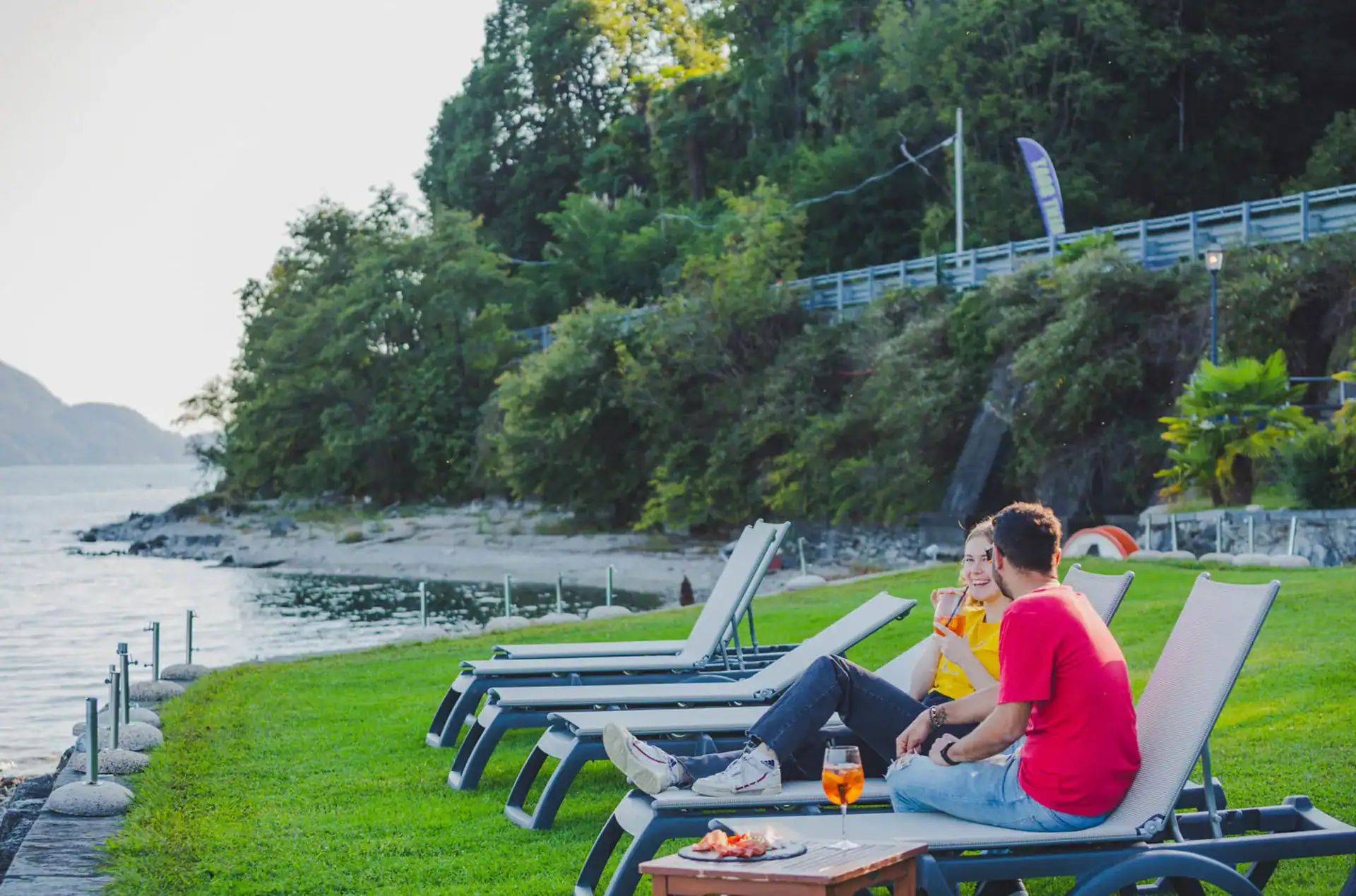 Vue de la résidence de vacances  Casa & Vela à Oggebbio sur le Lac Majeur