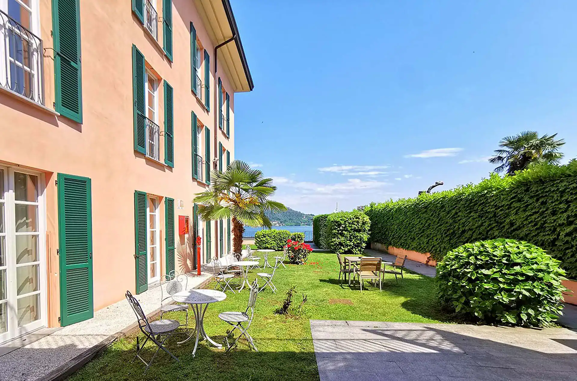 Exemple de logement Bilocale 3 J de la résidence Antico Verbano à Meina sur le Lac Majeur