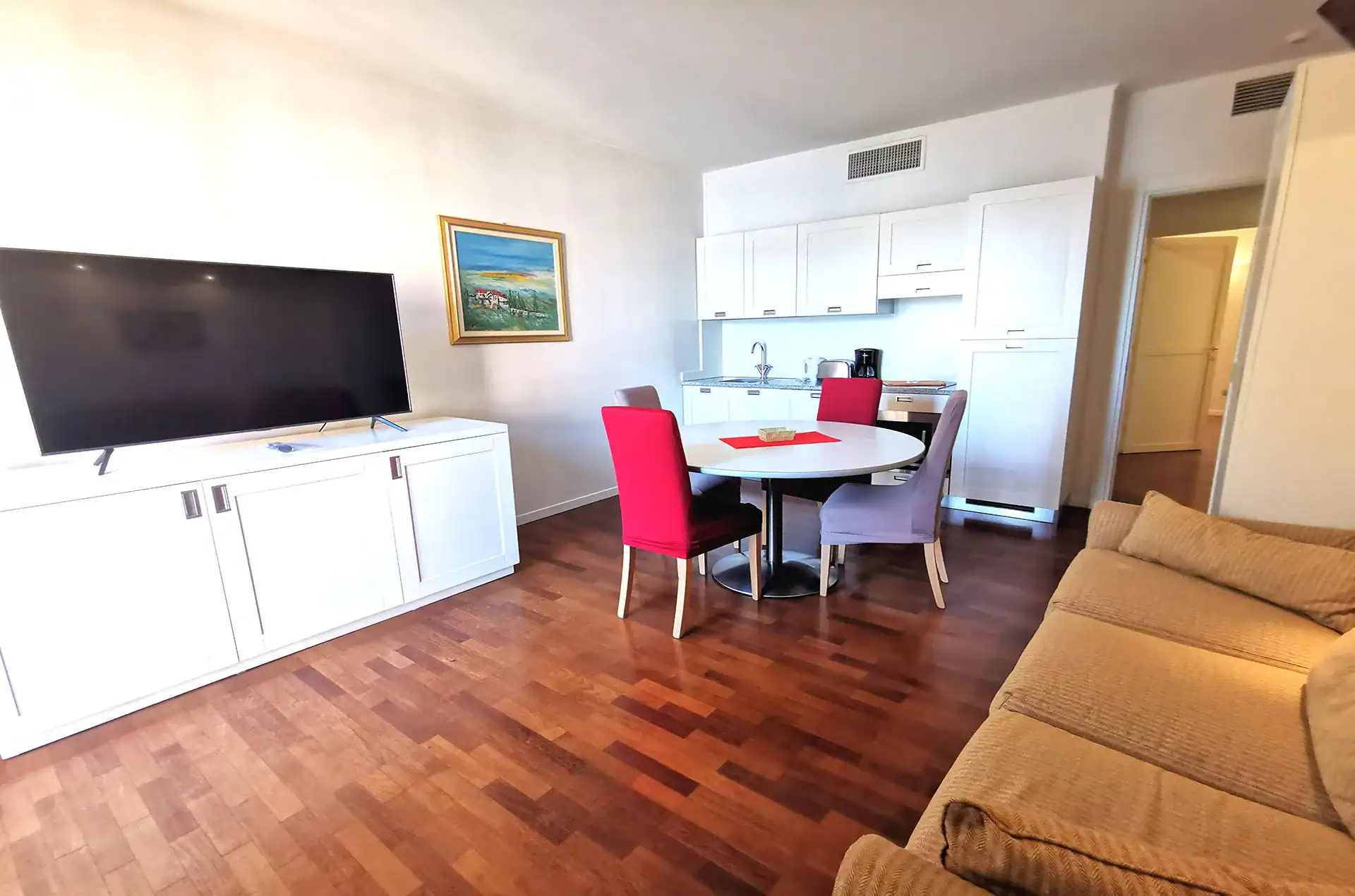 Exemple d'un logement Bilocale 4 J de la résidence Antico Verbano à Meina sur le Lac Majeur