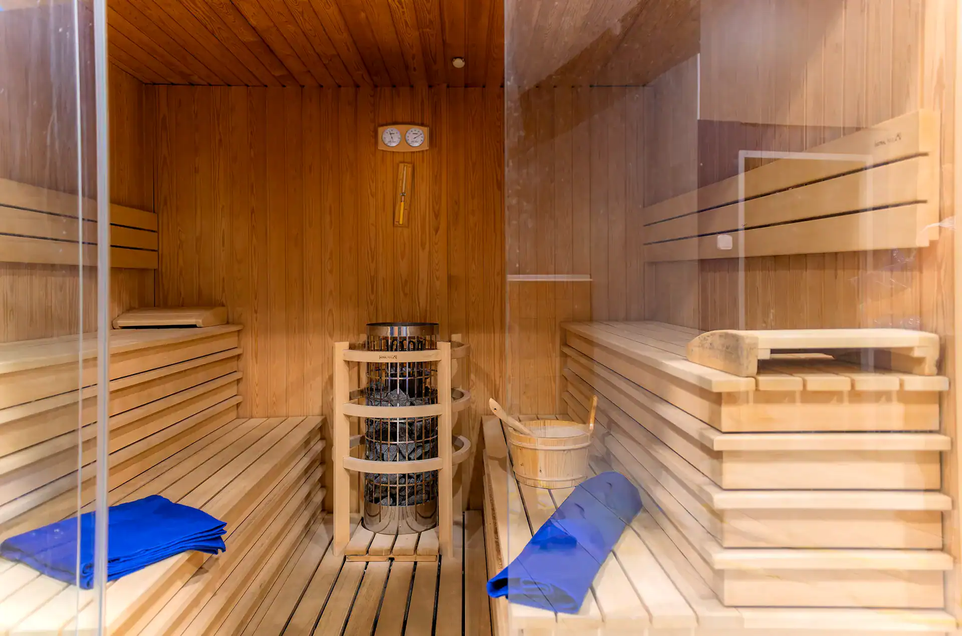 Sauna de la résidence de vacances Goélia le Sylène au Cap d'Adge