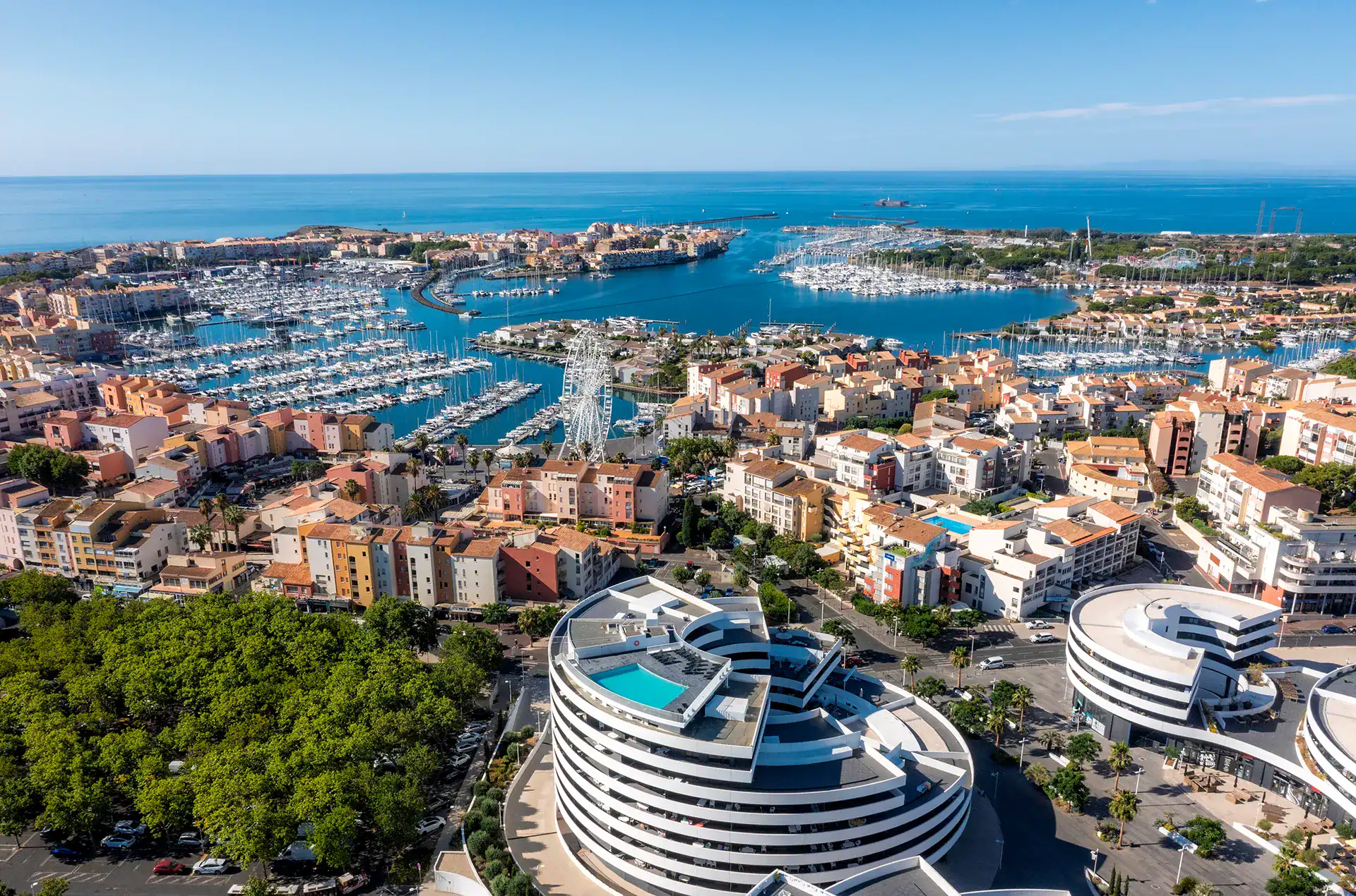 Résidence de vacances Goélia Le Sylène au Cap d'Agde